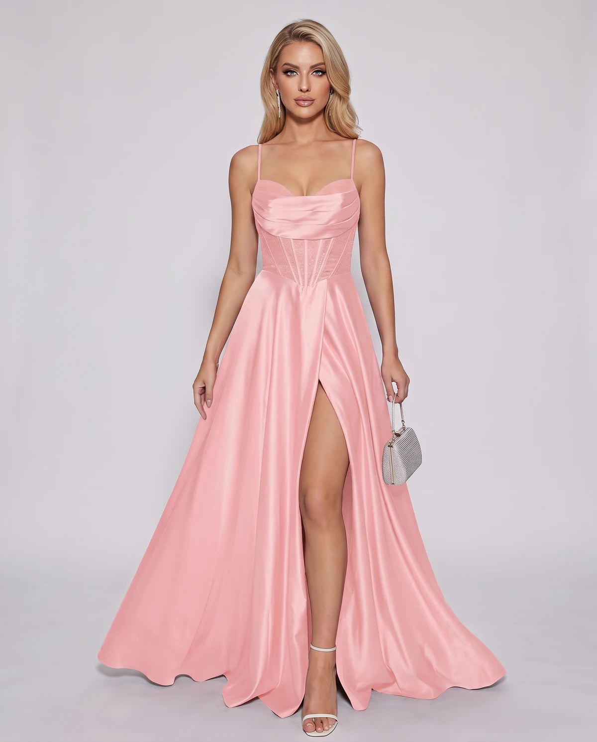 Elisenda Maxi Dress — Pink / 24W