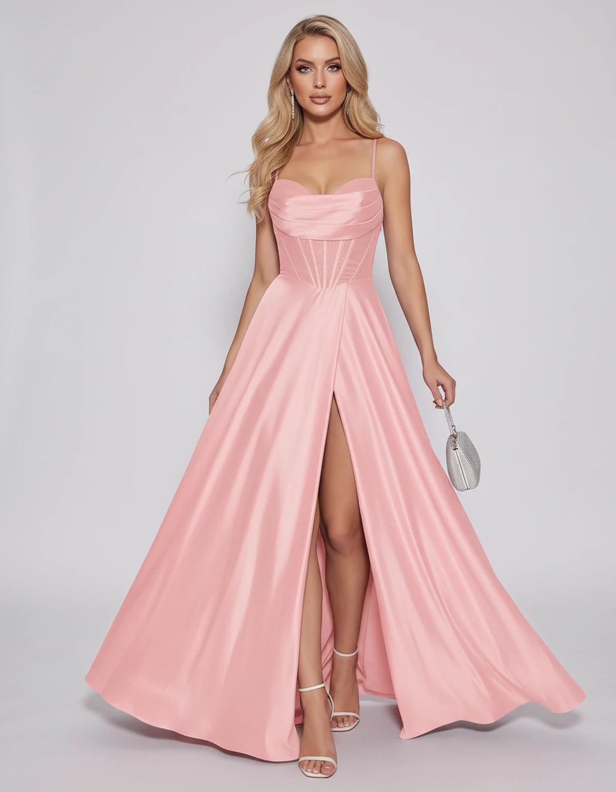 Elisenda Maxi Dress — Pink / 24W | SKU: SD-68170-pink24w-2,SD-68170-pink24w-4,SD-68170-pink24w-6,SD-68170-pink24w-8,SD-68170-pink24w-10,SD-68170-pink24w-12,SD-68170-pink24w-14,SD-68170-pink24w-16,SD-68170-pink24w-16W,SD-68170-pink24w-18W,SD-68170-pink24w-20W,SD-68170-pink24w-22W