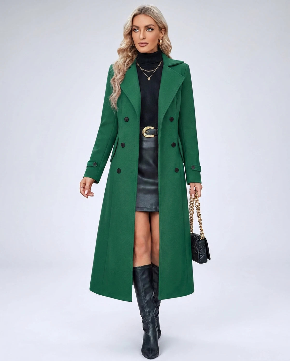 Elvenne Coat — Green