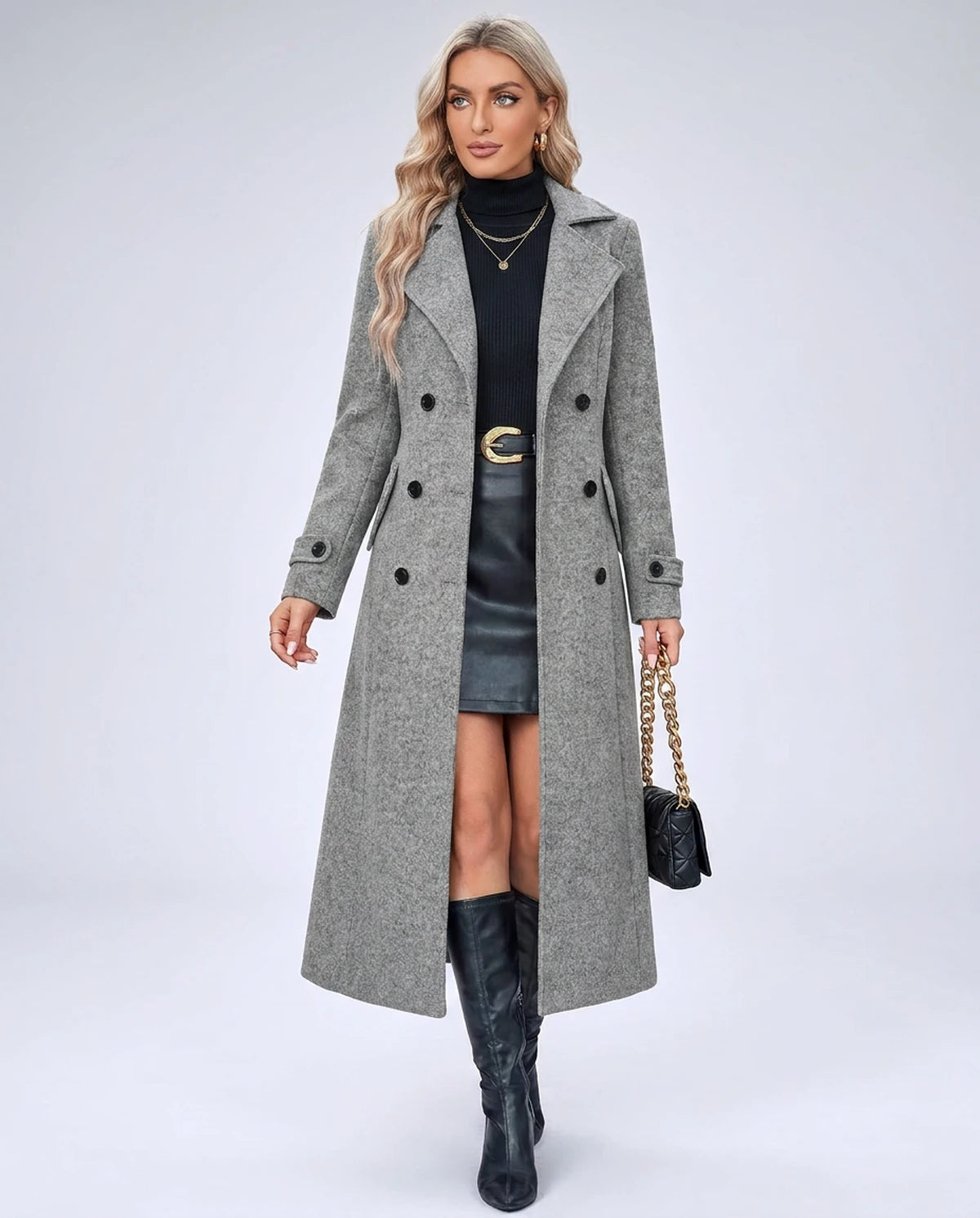 Elvenne Coat — Grey