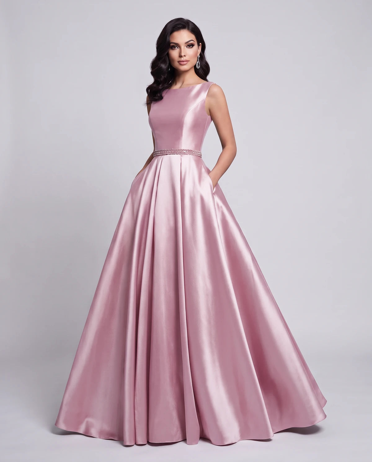 Elvira Maxi Dress — Blush