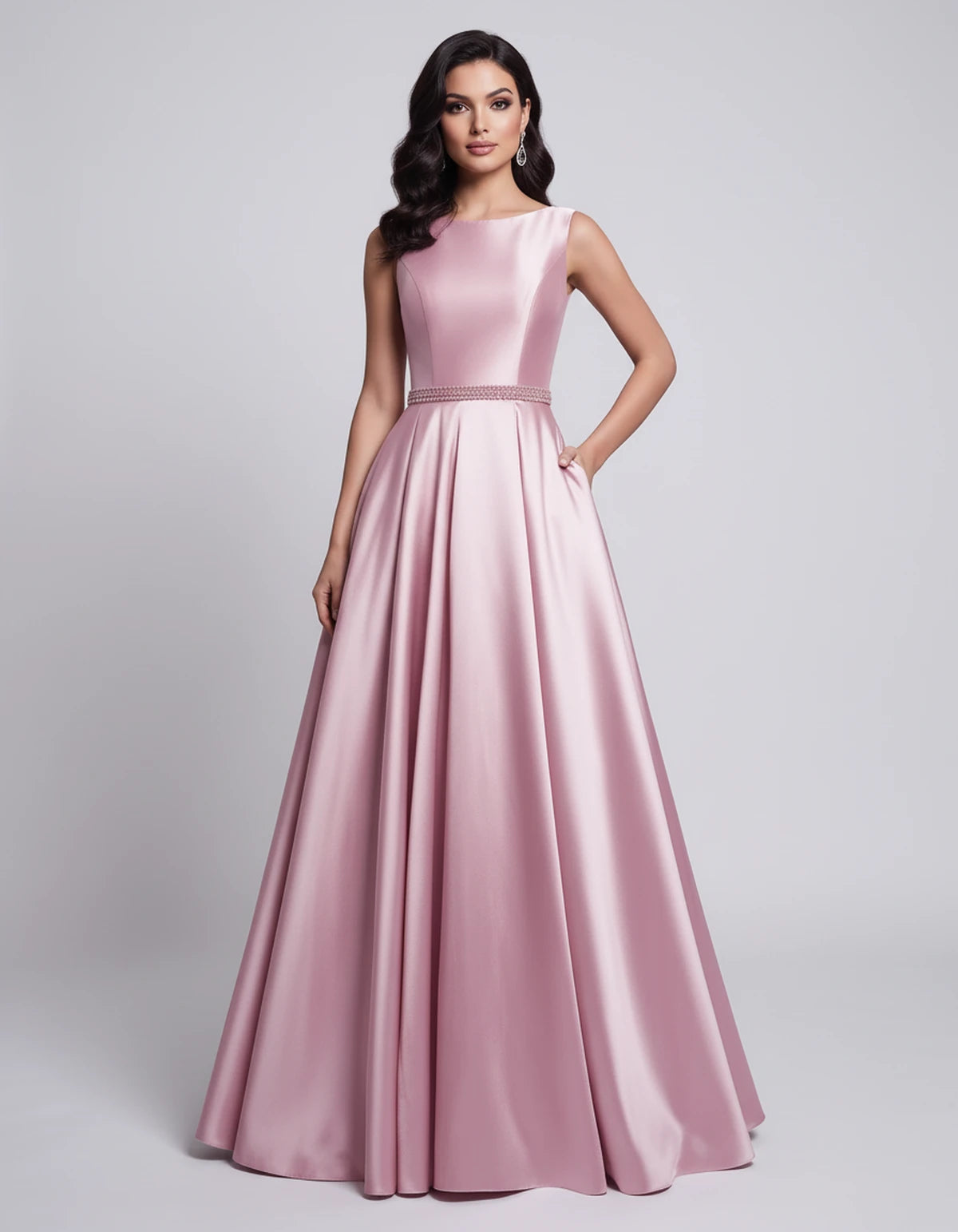 Elvira Maxi Dress — Blush | SKU: SD-97659-blush-2,SD-97659-blush-4,SD-97659-blush-6,SD-97659-blush-8,SD-97659-blush-10,SD-97659-blush-12,SD-97659-blush-14,SD-97659-blush-16,SD-97659-blush-16W,SD-97659-blush-18W,SD-97659-blush-20W,SD-97659-blush-22W