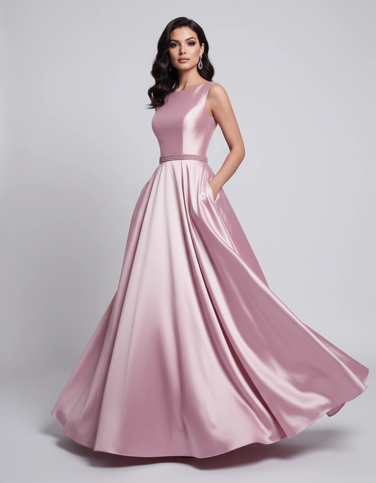 Elvira Maxi Dress — Blush | SKU: SD-97659-blush-2,SD-97659-blush-4,SD-97659-blush-6,SD-97659-blush-8,SD-97659-blush-10,SD-97659-blush-12,SD-97659-blush-14,SD-97659-blush-16,SD-97659-blush-16W,SD-97659-blush-18W,SD-97659-blush-20W,SD-97659-blush-22W