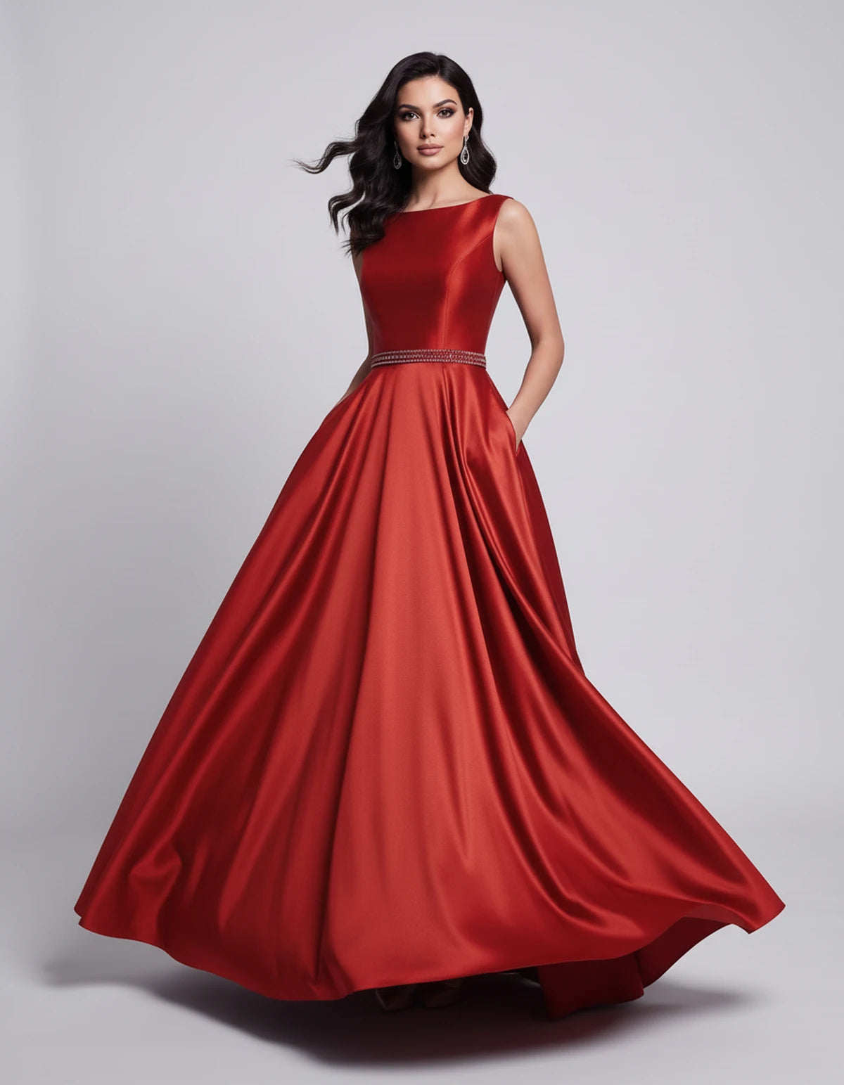 Elvira Maxi Dress — Red | SKU: SD-97659-red-2,SD-97659-red-4,SD-97659-red-6,SD-97659-red-8,SD-97659-red-10,SD-97659-red-12,SD-97659-red-14,SD-97659-red-16,SD-97659-red-16W,SD-97659-red-18W,SD-97659-red-20W,SD-97659-red-22W
