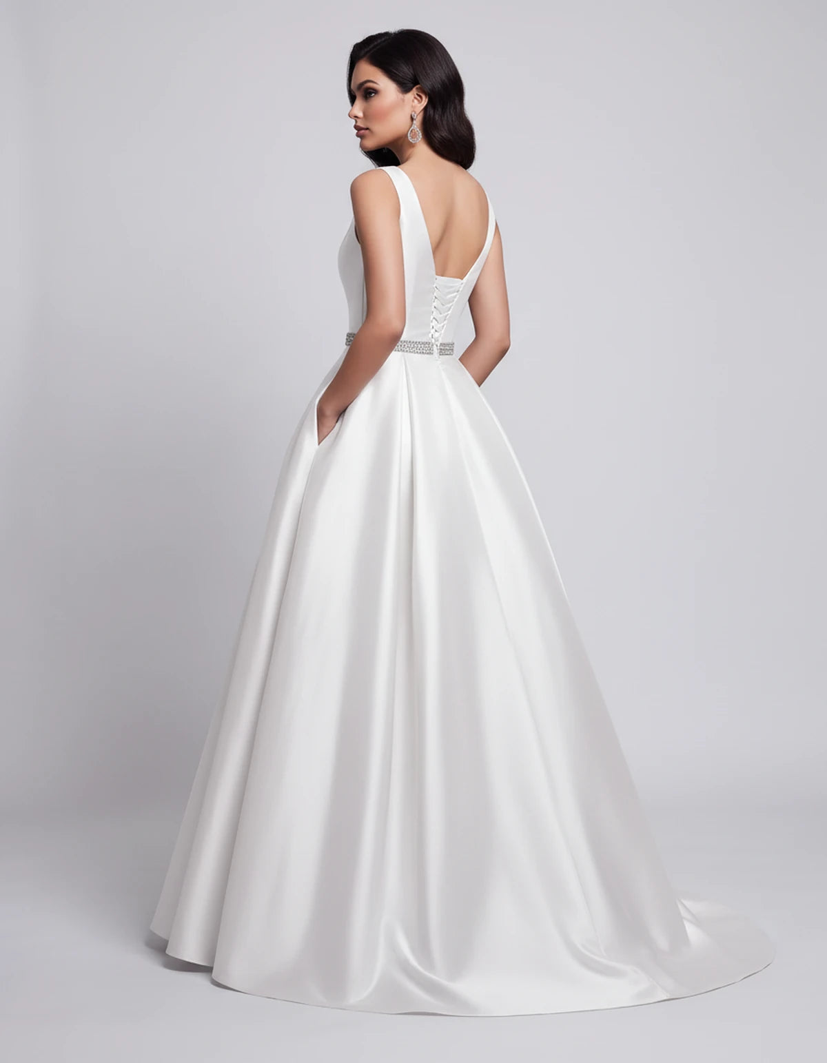 Elvira Maxi Dress — White | SKU: SD-97659-white-2,SD-97659-white-4,SD-97659-white-6,SD-97659-white-8,SD-97659-white-10,SD-97659-white-12,SD-97659-white-14,SD-97659-white-16,SD-97659-white-16W,SD-97659-white-18W,SD-97659-white-20W,SD-97659-white-22W