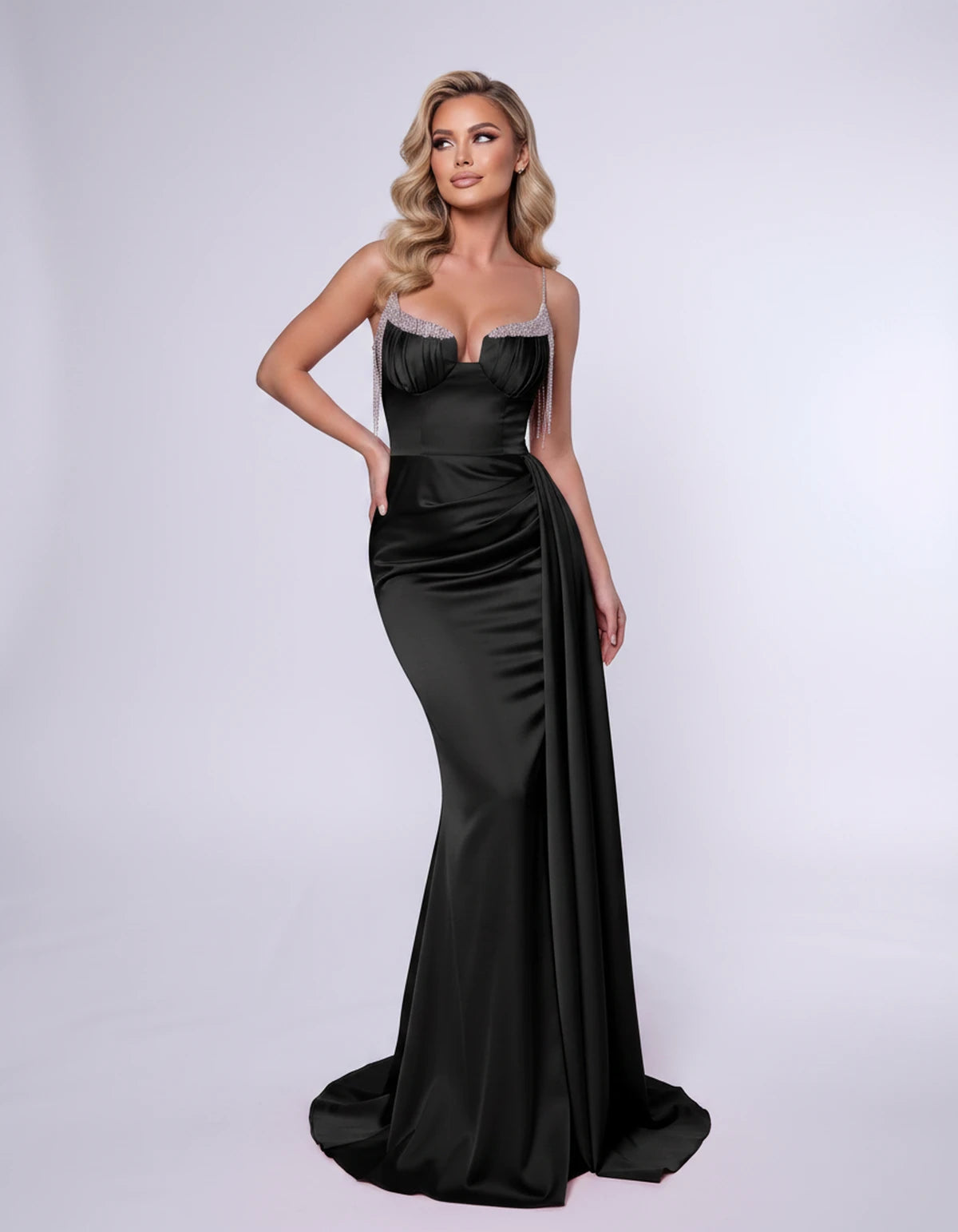 Emberly Maxi Dress — Black | SKU: SD-70498-black-2,SD-70498-black-4,SD-70498-black-6,SD-70498-black-8,SD-70498-black-10,SD-70498-black-12,SD-70498-black-14,SD-70498-black-14W,SD-70498-black-16,SD-70498-black-16W,SD-70498-black-18W,SD-70498-black-20W