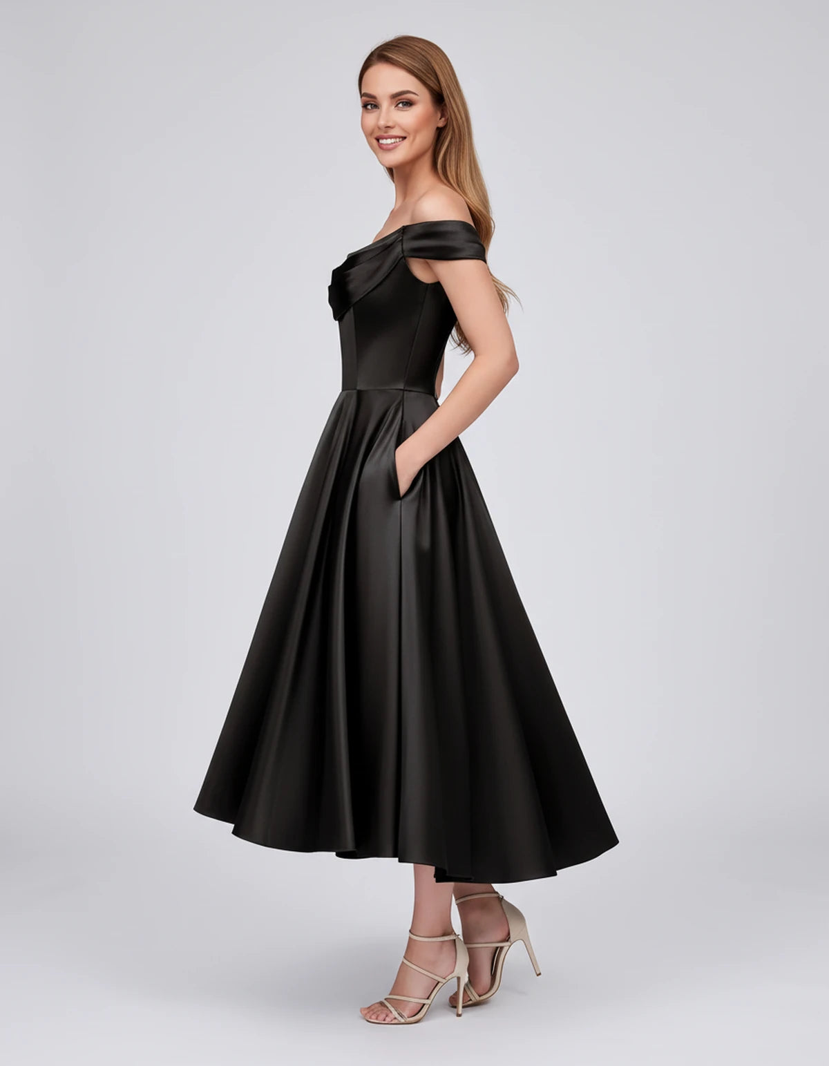 Emiliane Midi Dresses — black / CN / 2 | SKU: SD-02830-blackcn2-2,SD-02830-blackcn2-4,SD-02830-blackcn2-6,SD-02830-blackcn2-8,SD-02830-blackcn2-10,SD-02830-blackcn2-12,SD-02830-blackcn2-14,SD-02830-blackcn2-16,SD-02830-blackcn2-16W,SD-02830-blackcn2-18W,SD-02830-blackcn2-20W,SD-02830-blackcn2-22W