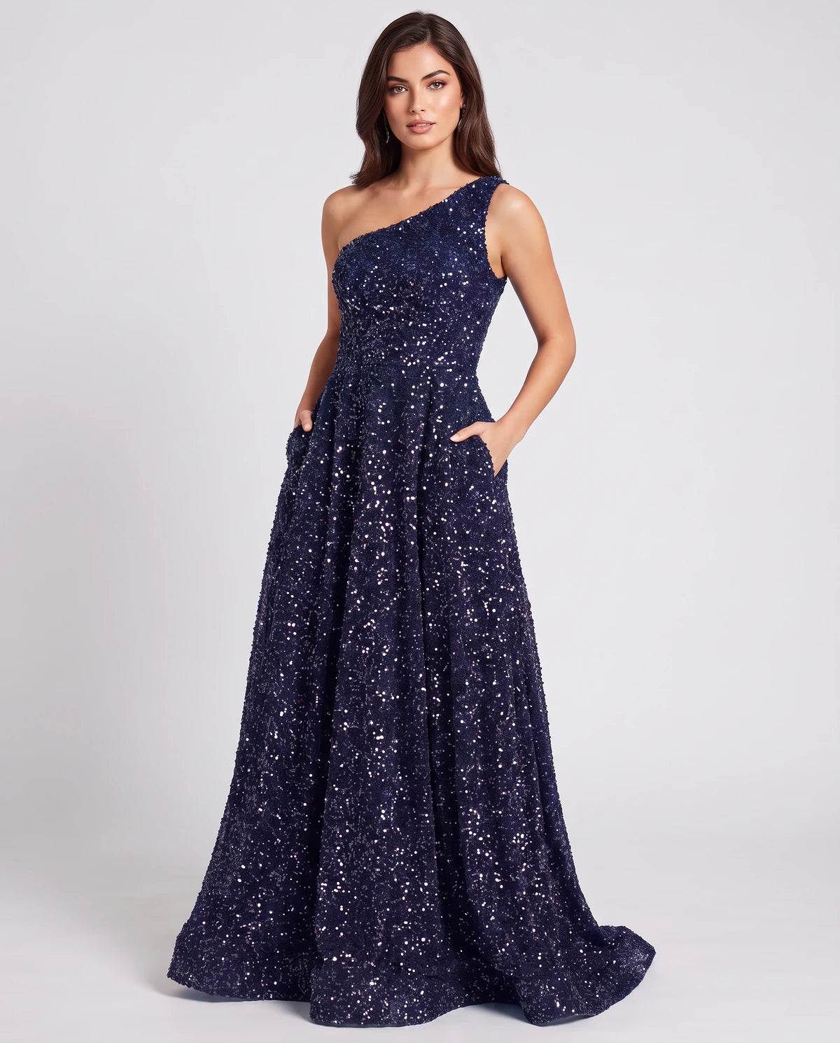 Enora Maxi Dress — Navy