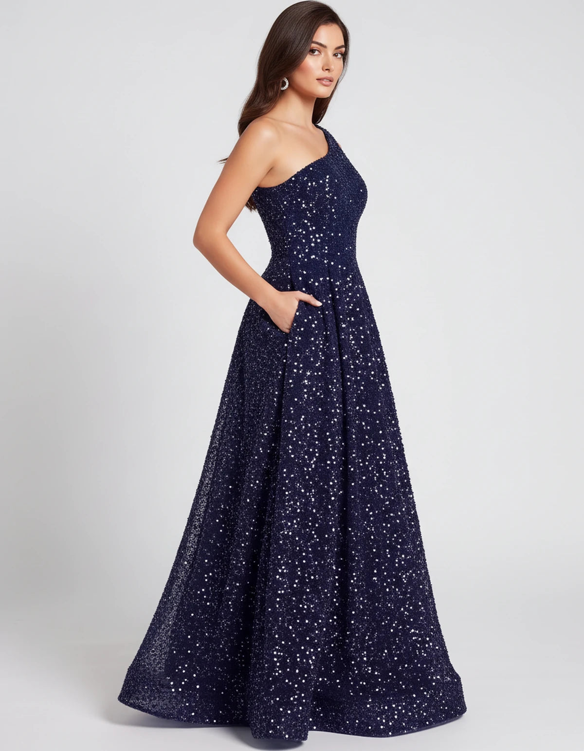 Enora Maxi Dress — Navy | SKU: SD-29850-navy-2,SD-29850-navy-4,SD-29850-navy-6,SD-29850-navy-8,SD-29850-navy-10,SD-29850-navy-12,SD-29850-navy-14,SD-29850-navy-16,SD-29850-navy-16W,SD-29850-navy-18W,SD-29850-navy-20W