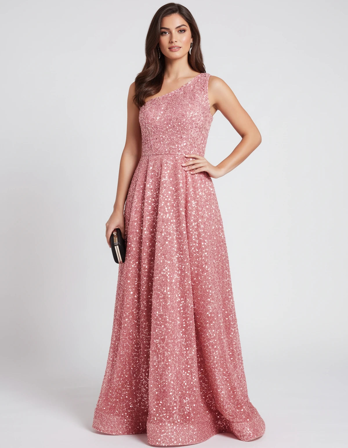 Enora Maxi Dress — Pink | SKU: SD-29850-pink-2,SD-29850-pink-4,SD-29850-pink-6,SD-29850-pink-8,SD-29850-pink-10,SD-29850-pink-12,SD-29850-pink-14,SD-29850-pink-16,SD-29850-pink-16W,SD-29850-pink-18W,SD-29850-pink-20W