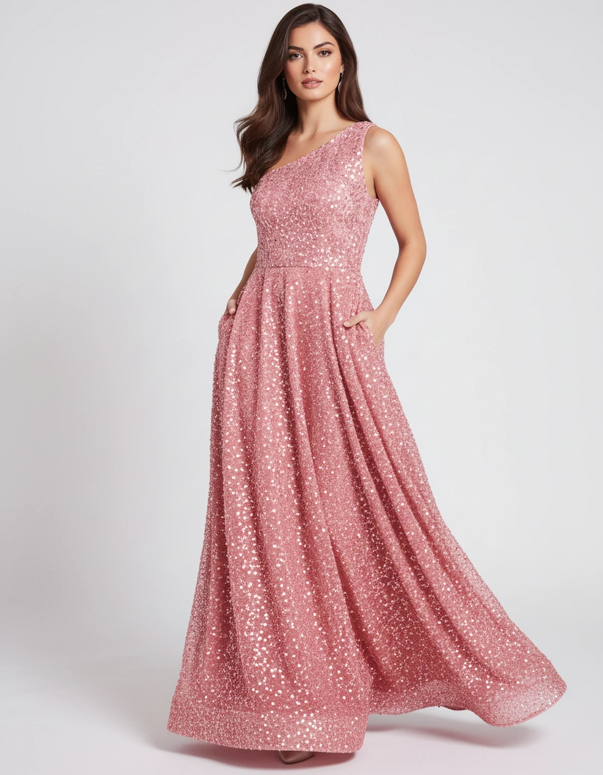 Enora Maxi Dress — Pink | SKU: SD-29850-pink-2,SD-29850-pink-4,SD-29850-pink-6,SD-29850-pink-8,SD-29850-pink-10,SD-29850-pink-12,SD-29850-pink-14,SD-29850-pink-16,SD-29850-pink-16W,SD-29850-pink-18W,SD-29850-pink-20W