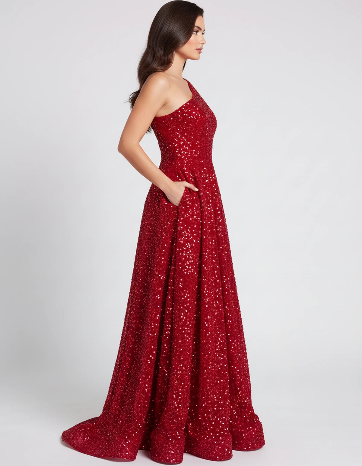 Enora Maxi Dress — Red | SKU: SD-29850-red-2,SD-29850-red-4,SD-29850-red-6,SD-29850-red-8,SD-29850-red-10,SD-29850-red-12,SD-29850-red-14,SD-29850-red-16,SD-29850-red-16W,SD-29850-red-18W,SD-29850-red-20W