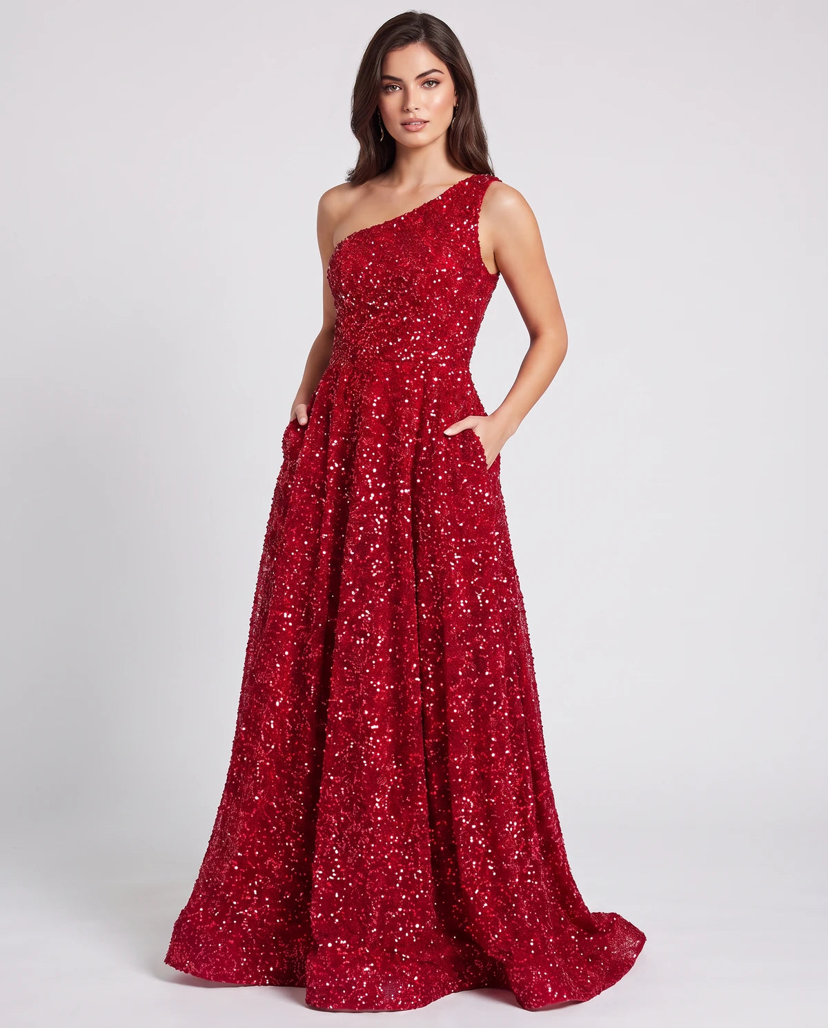 Enora Maxi Dress — Red | SKU: SD-29850-red-2,SD-29850-red-4,SD-29850-red-6,SD-29850-red-8,SD-29850-red-10,SD-29850-red-12,SD-29850-red-14,SD-29850-red-16,SD-29850-red-16W,SD-29850-red-18W,SD-29850-red-20W