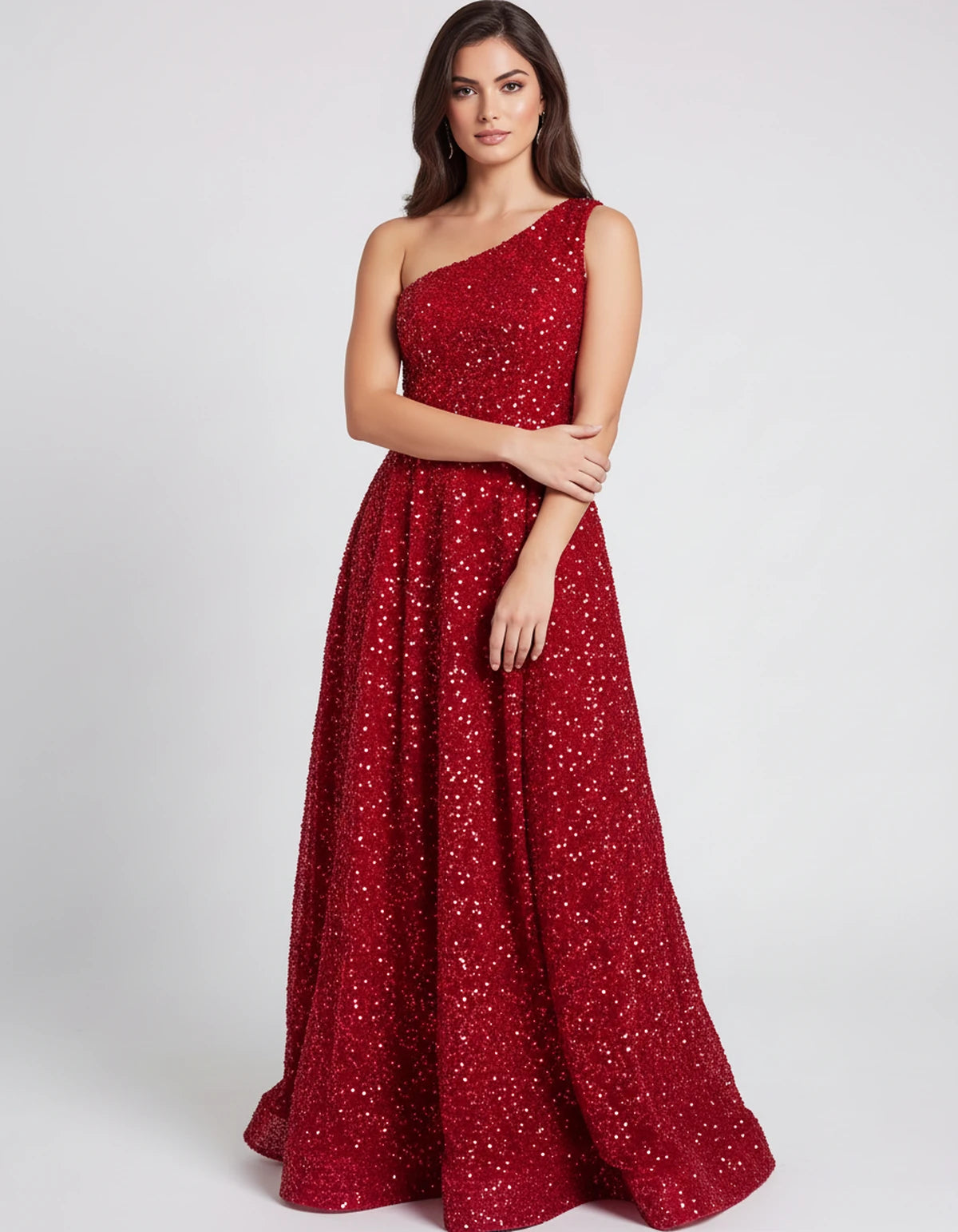 Enora Maxi Dress — Red | SKU: SD-29850-red-2,SD-29850-red-4,SD-29850-red-6,SD-29850-red-8,SD-29850-red-10,SD-29850-red-12,SD-29850-red-14,SD-29850-red-16,SD-29850-red-16W,SD-29850-red-18W,SD-29850-red-20W