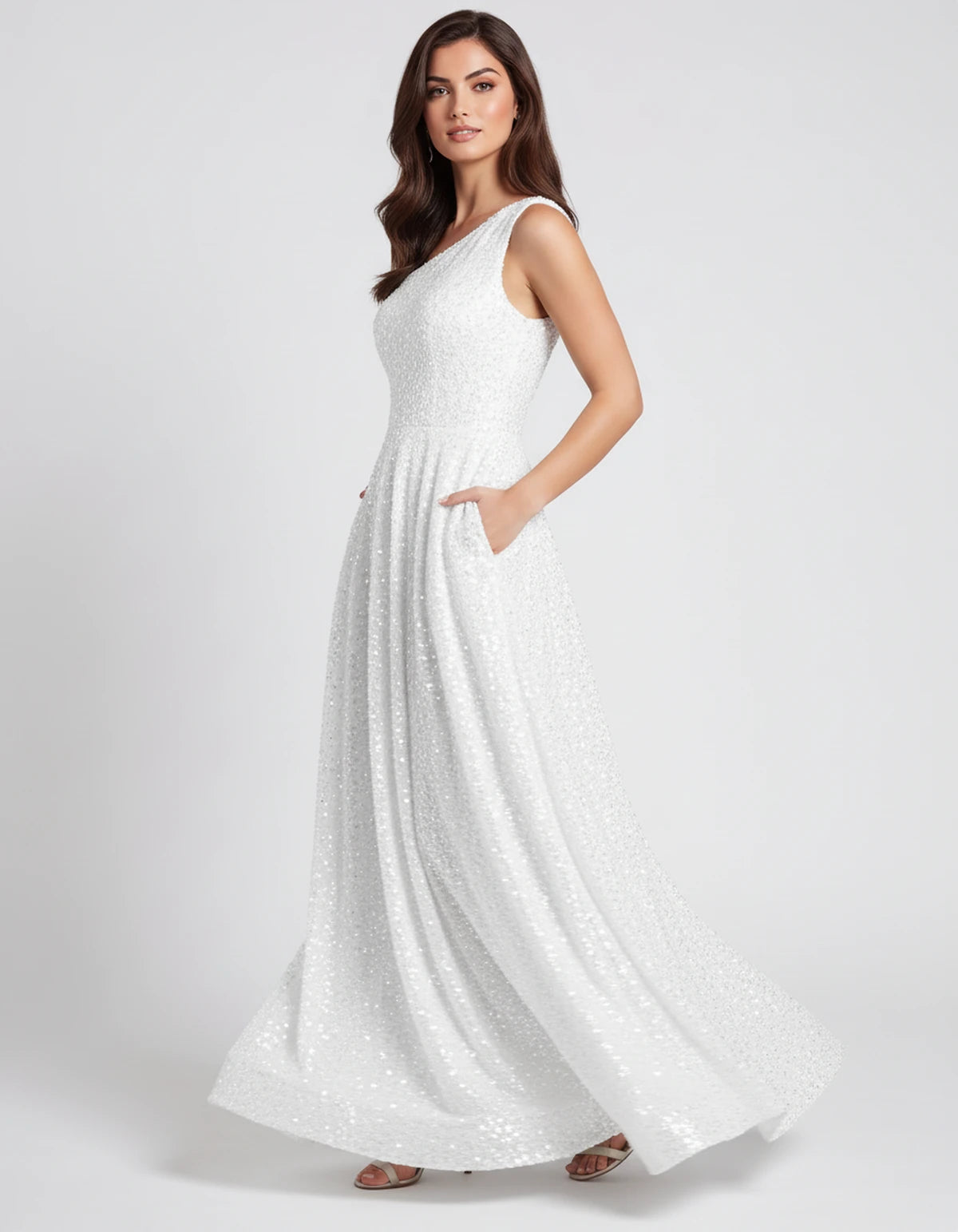 Enora Maxi Dress — White / Cn / 18 W | SKU: SD-29850-whitecn18w-2,SD-29850-whitecn18w-4,SD-29850-whitecn18w-6,SD-29850-whitecn18w-8,SD-29850-whitecn18w-10,SD-29850-whitecn18w-12,SD-29850-whitecn18w-14,SD-29850-whitecn18w-16,SD-29850-whitecn18w-16W,SD-29850-whitecn18w-18W,SD-29850-whitecn18w-20W