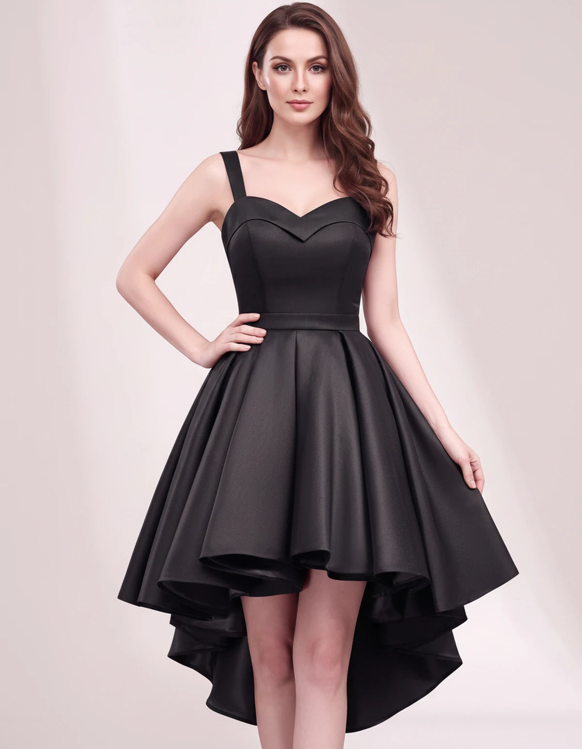 Ephemera Mini Dress — Black | SKU: SD-75853-black-2,SD-75853-black-4,SD-75853-black-6,SD-75853-black-8,SD-75853-black-10,SD-75853-black-12,SD-75853-black-14,SD-75853-black-16,SD-75853-black-16W,SD-75853-black-18W,SD-75853-black-20W,SD-75853-black-22W