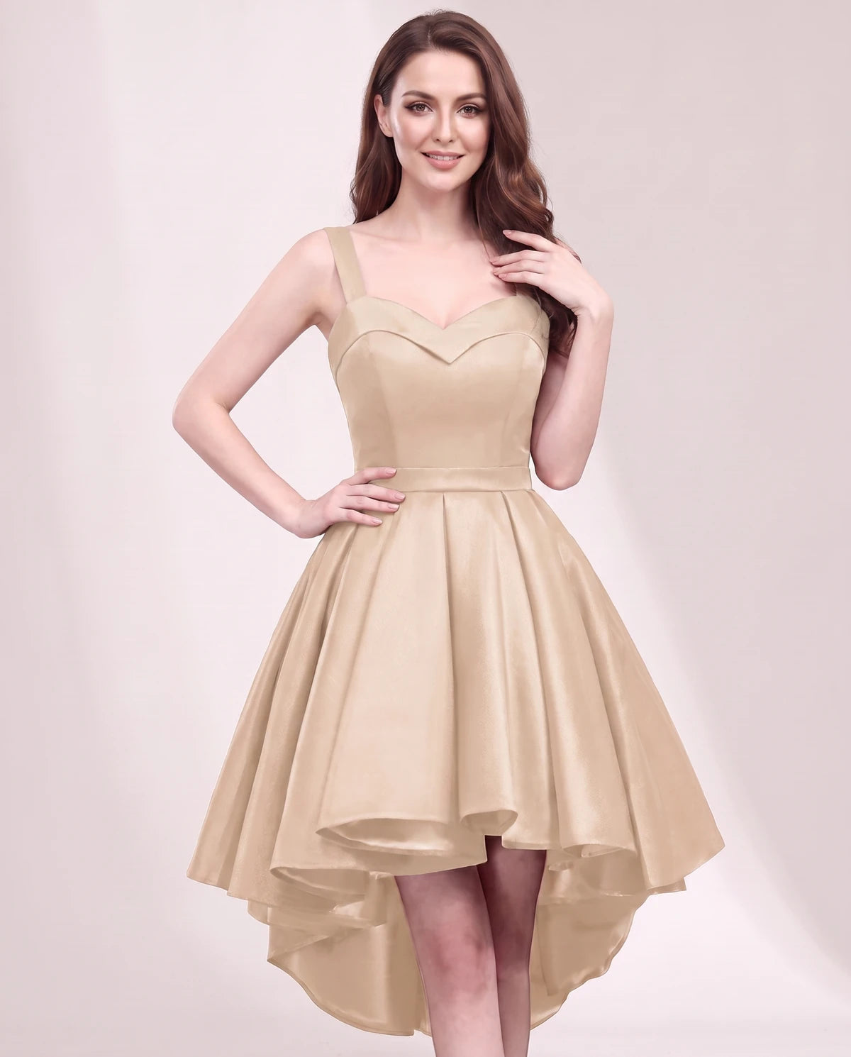 Ephemera Mini Dress — Champagne | SKU: SD-75853-champagne-2,SD-75853-champagne-4,SD-75853-champagne-6,SD-75853-champagne-8,SD-75853-champagne-10,SD-75853-champagne-12,SD-75853-champagne-14,SD-75853-champagne-16,SD-75853-champagne-16W,SD-75853-champagne-18W,SD-75853-champagne-20W,SD-75853-champagne-22W