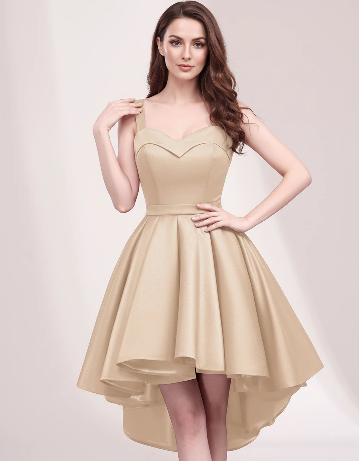 Ephemera Mini Dress — Champagne | SKU: SD-75853-champagne-2,SD-75853-champagne-4,SD-75853-champagne-6,SD-75853-champagne-8,SD-75853-champagne-10,SD-75853-champagne-12,SD-75853-champagne-14,SD-75853-champagne-16,SD-75853-champagne-16W,SD-75853-champagne-18W,SD-75853-champagne-20W,SD-75853-champagne-22W