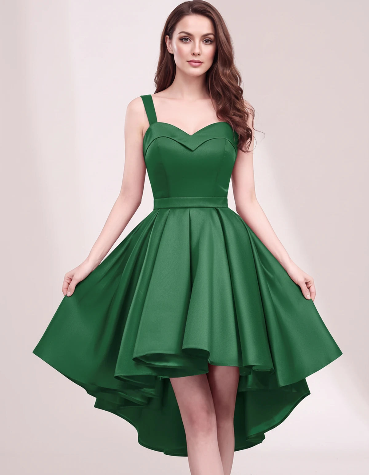 Ephemera Mini Dress — Green | SKU: SD-75853-green-2,SD-75853-green-4,SD-75853-green-6,SD-75853-green-8,SD-75853-green-10,SD-75853-green-12,SD-75853-green-14,SD-75853-green-16,SD-75853-green-16W,SD-75853-green-18W,SD-75853-green-20W,SD-75853-green-22W