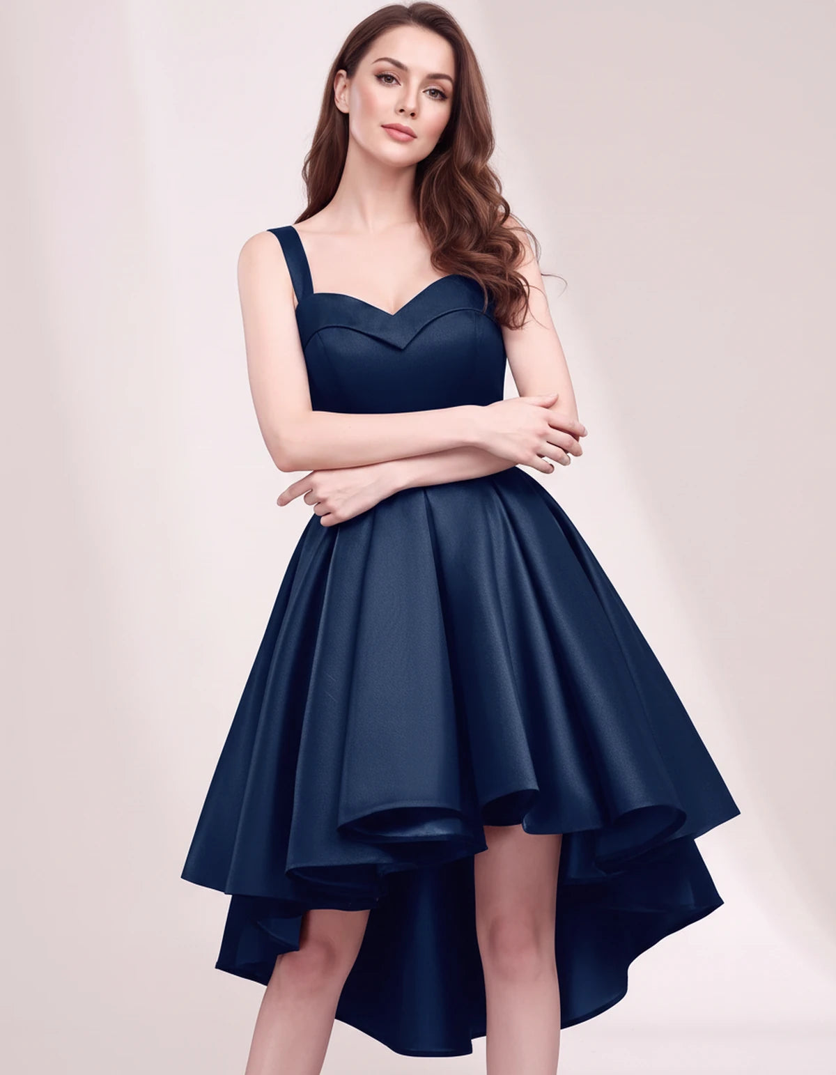 Ephemera Mini Dress — Navy | SKU: SD-75853-navy-2,SD-75853-navy-4,SD-75853-navy-6,SD-75853-navy-8,SD-75853-navy-10,SD-75853-navy-12,SD-75853-navy-14,SD-75853-navy-16,SD-75853-navy-16W,SD-75853-navy-18W,SD-75853-navy-20W,SD-75853-navy-22W