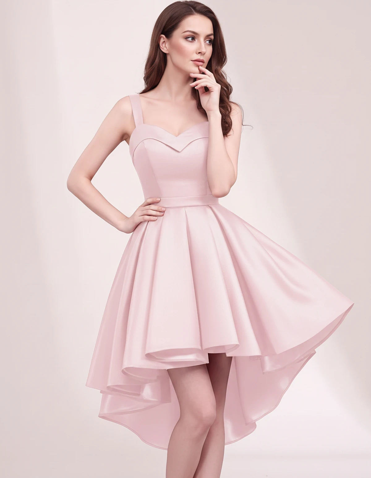 Ephemera Mini Dress — Pink | SKU: SD-75853-pink-2,SD-75853-pink-4,SD-75853-pink-6,SD-75853-pink-8,SD-75853-pink-10,SD-75853-pink-12,SD-75853-pink-14,SD-75853-pink-16,SD-75853-pink-16W,SD-75853-pink-18W,SD-75853-pink-20W,SD-75853-pink-22W