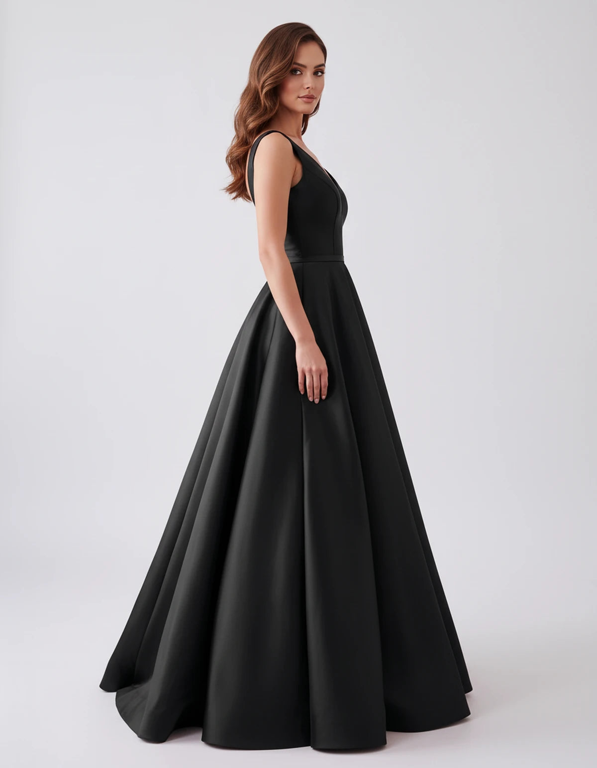 Everly Maxi Dress — Black | SKU: SD-74127-black-2,SD-74127-black-4,SD-74127-black-6,SD-74127-black-8,SD-74127-black-10,SD-74127-black-12,SD-74127-black-14,SD-74127-black-16,SD-74127-black-16W,SD-74127-black-18W,SD-74127-black-20W,SD-74127-black-22W