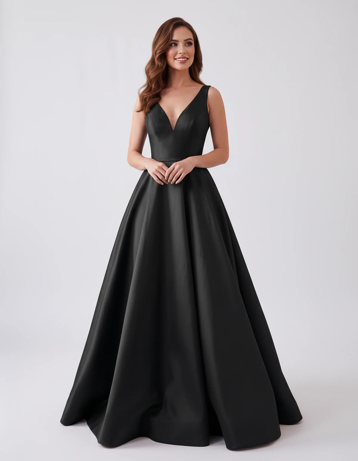Everly Maxi Dress — Black | SKU: SD-74127-black-2,SD-74127-black-4,SD-74127-black-6,SD-74127-black-8,SD-74127-black-10,SD-74127-black-12,SD-74127-black-14,SD-74127-black-16,SD-74127-black-16W,SD-74127-black-18W,SD-74127-black-20W,SD-74127-black-22W