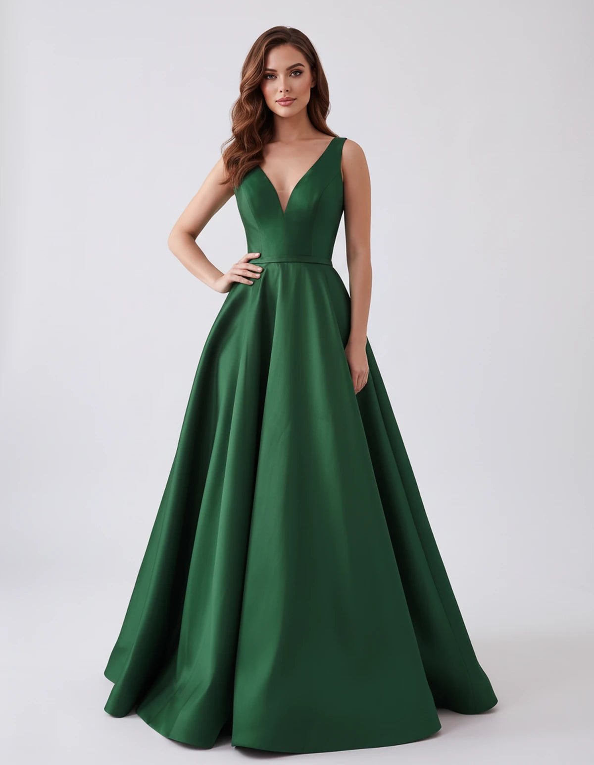 Everly Maxi Dress — Green | SKU: SD-74127-green-2,SD-74127-green-4,SD-74127-green-6,SD-74127-green-8,SD-74127-green-10,SD-74127-green-12,SD-74127-green-14,SD-74127-green-16,SD-74127-green-16W,SD-74127-green-18W,SD-74127-green-20W,SD-74127-green-22W
