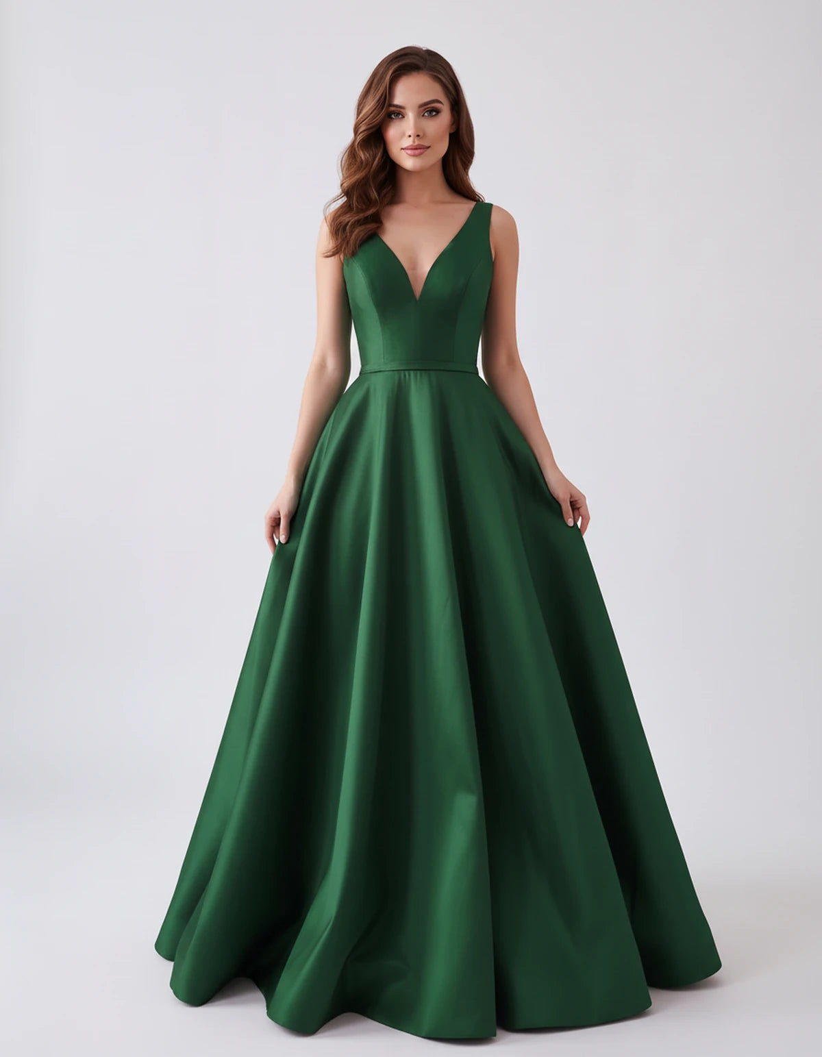 Everly Maxi Dress — Green | SKU: SD-74127-green-2,SD-74127-green-4,SD-74127-green-6,SD-74127-green-8,SD-74127-green-10,SD-74127-green-12,SD-74127-green-14,SD-74127-green-16,SD-74127-green-16W,SD-74127-green-18W,SD-74127-green-20W,SD-74127-green-22W