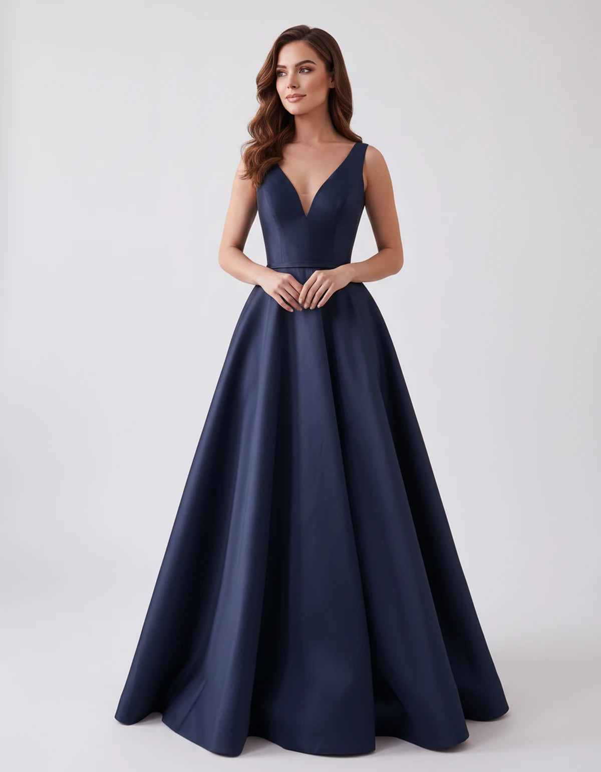 Everly Maxi Dress — Navy | SKU: SD-74127-navy-2,SD-74127-navy-4,SD-74127-navy-6,SD-74127-navy-8,SD-74127-navy-10,SD-74127-navy-12,SD-74127-navy-14,SD-74127-navy-16,SD-74127-navy-16W,SD-74127-navy-18W,SD-74127-navy-20W,SD-74127-navy-22W