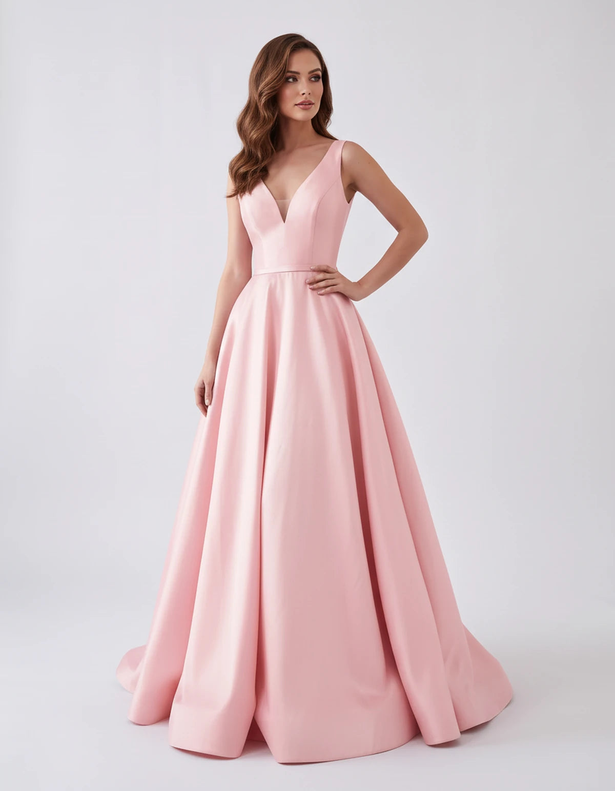 Everly Maxi Dress — Pink | SKU: SD-74127-pink-2,SD-74127-pink-4,SD-74127-pink-6,SD-74127-pink-8,SD-74127-pink-10,SD-74127-pink-12,SD-74127-pink-14,SD-74127-pink-16,SD-74127-pink-16W,SD-74127-pink-18W,SD-74127-pink-20W,SD-74127-pink-22W