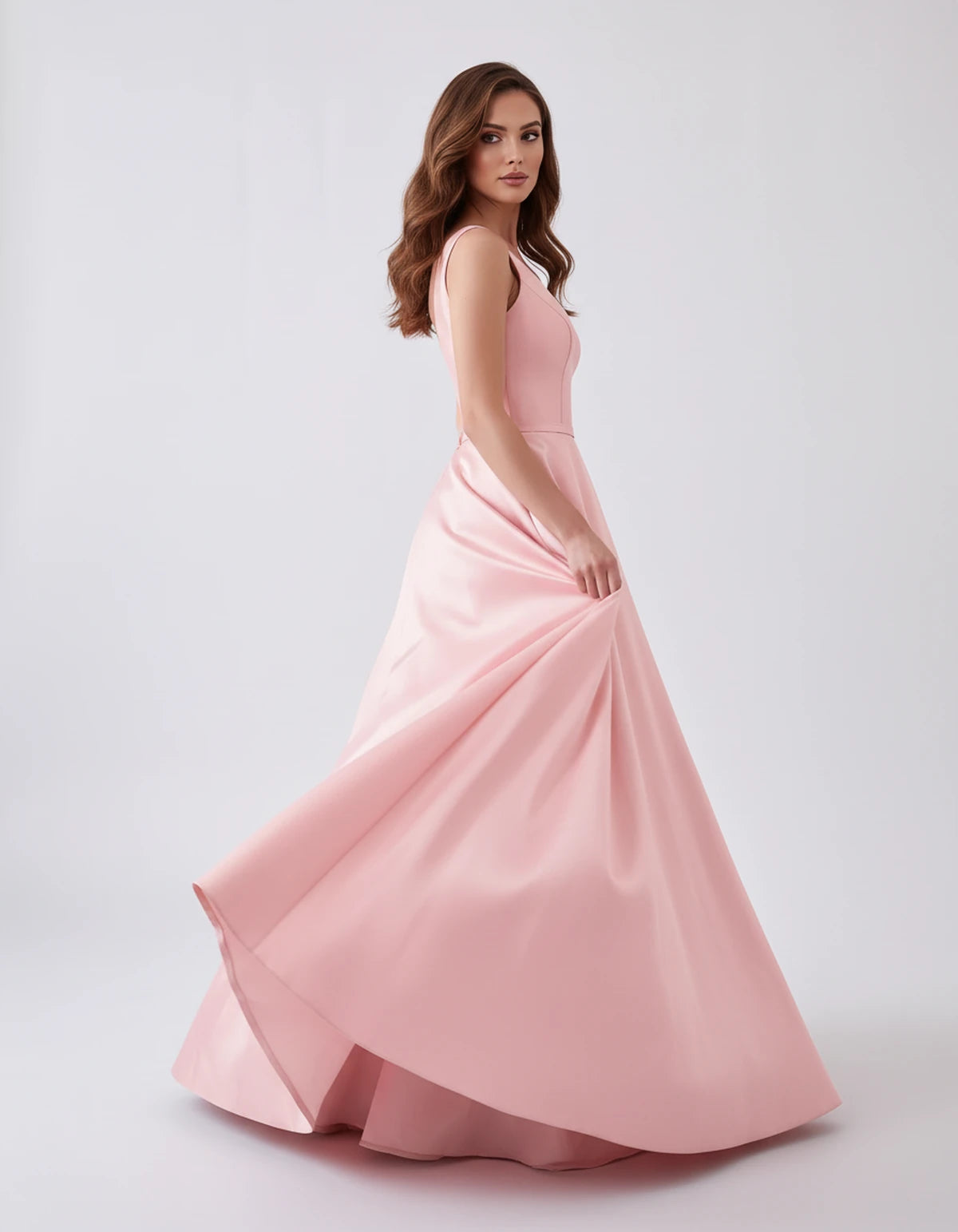 Everly Maxi Dress — Pink | SKU: SD-74127-pink-2,SD-74127-pink-4,SD-74127-pink-6,SD-74127-pink-8,SD-74127-pink-10,SD-74127-pink-12,SD-74127-pink-14,SD-74127-pink-16,SD-74127-pink-16W,SD-74127-pink-18W,SD-74127-pink-20W,SD-74127-pink-22W