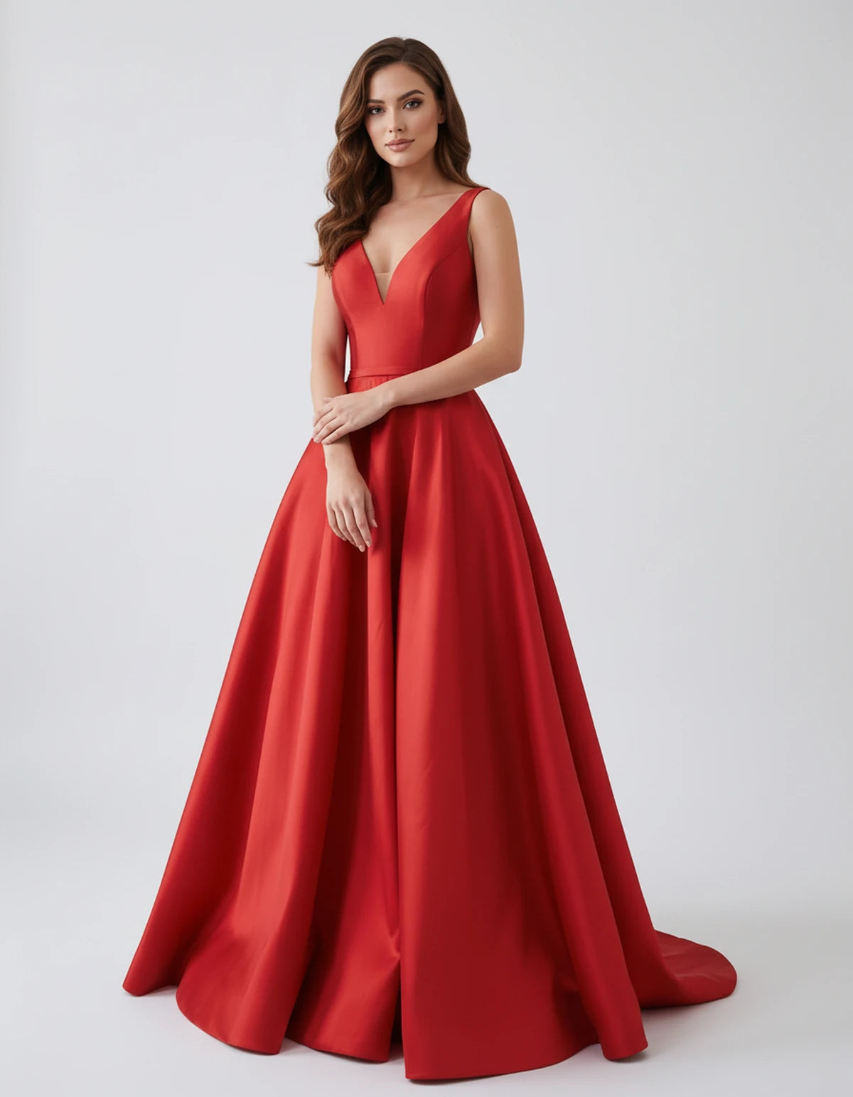 Everly Maxi Dress — Red | SKU: SD-74127-red-2,SD-74127-red-4,SD-74127-red-6,SD-74127-red-8,SD-74127-red-10,SD-74127-red-12,SD-74127-red-14,SD-74127-red-16,SD-74127-red-16W,SD-74127-red-18W,SD-74127-red-20W,SD-74127-red-22W