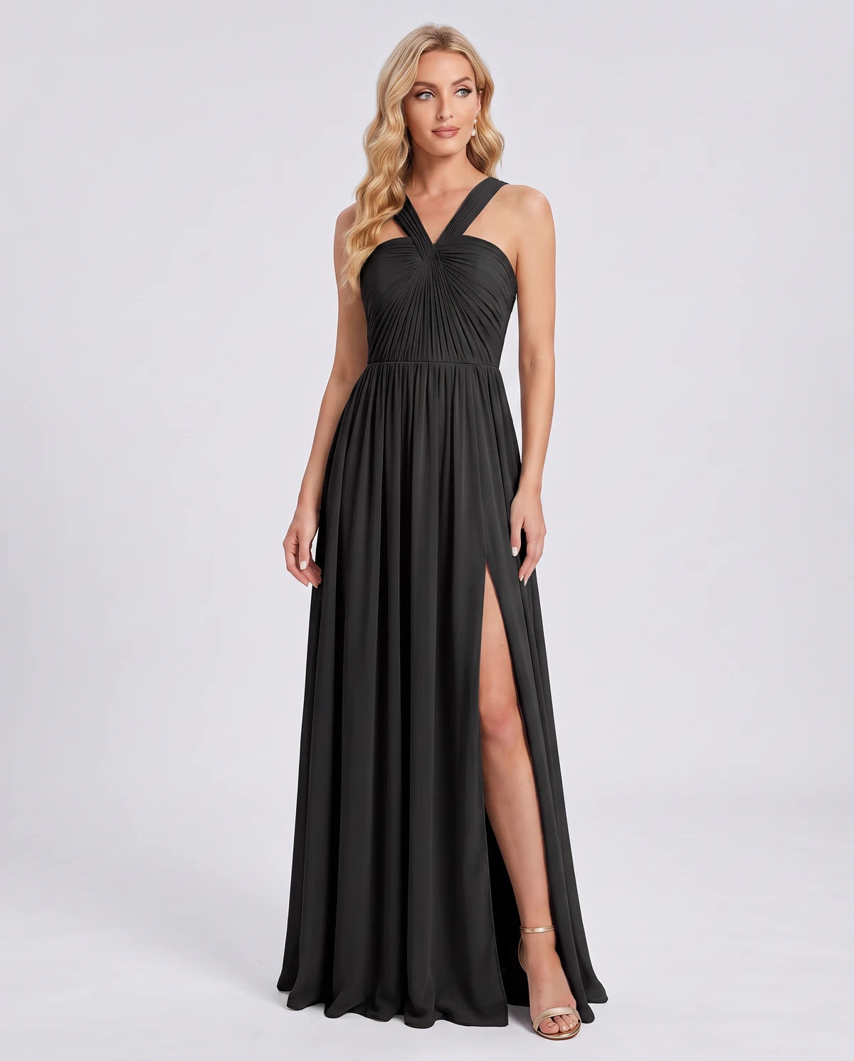 Fabiola Maxi Dress — Black