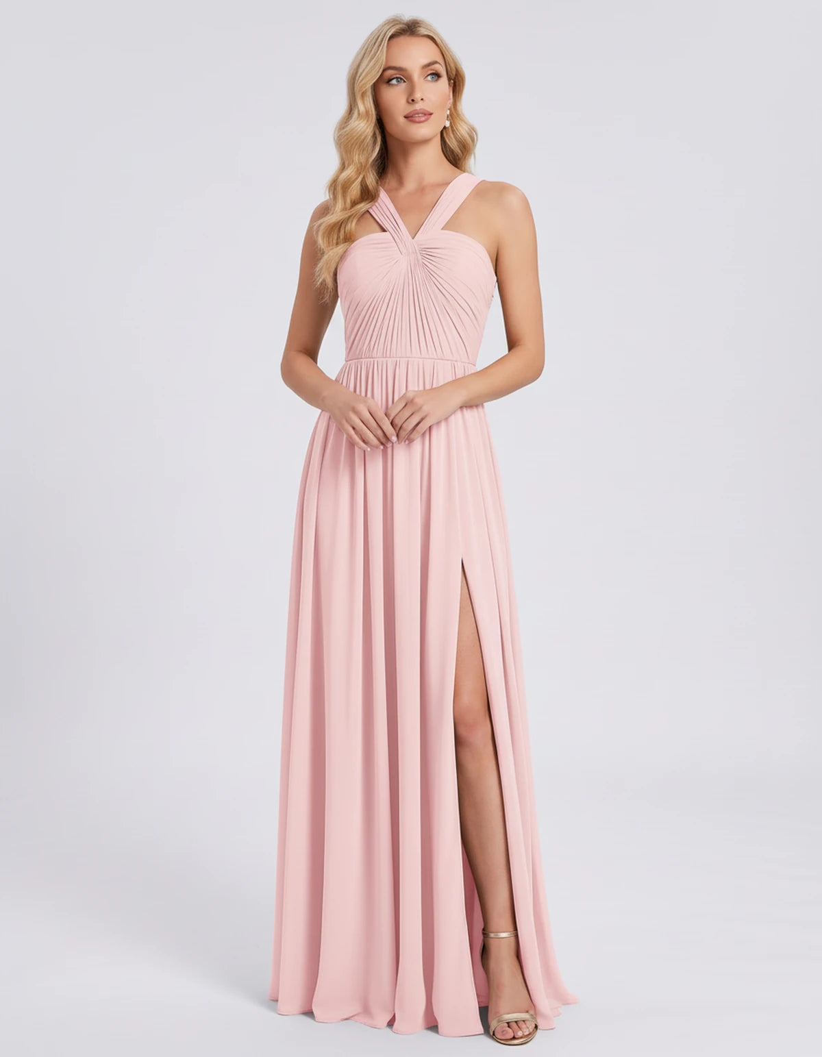 Fabiola Maxi Dress — Blush | SKU: SD-80378-blush-2,SD-80378-blush-4,SD-80378-blush-6,SD-80378-blush-8,SD-80378-blush-10,SD-80378-blush-12,SD-80378-blush-14,SD-80378-blush-16,SD-80378-blush-16W,SD-80378-blush-18W,SD-80378-blush-20W,SD-80378-blush-22W