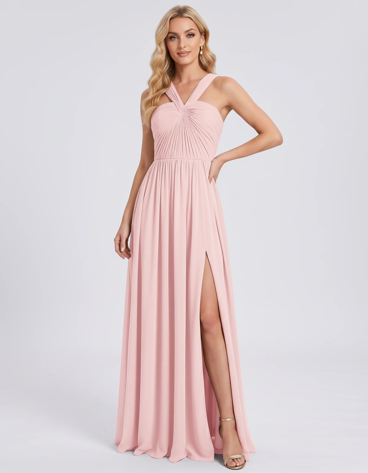Fabiola Maxi Dress — Blush | SKU: SD-80378-blush-2,SD-80378-blush-4,SD-80378-blush-6,SD-80378-blush-8,SD-80378-blush-10,SD-80378-blush-12,SD-80378-blush-14,SD-80378-blush-16,SD-80378-blush-16W,SD-80378-blush-18W,SD-80378-blush-20W,SD-80378-blush-22W