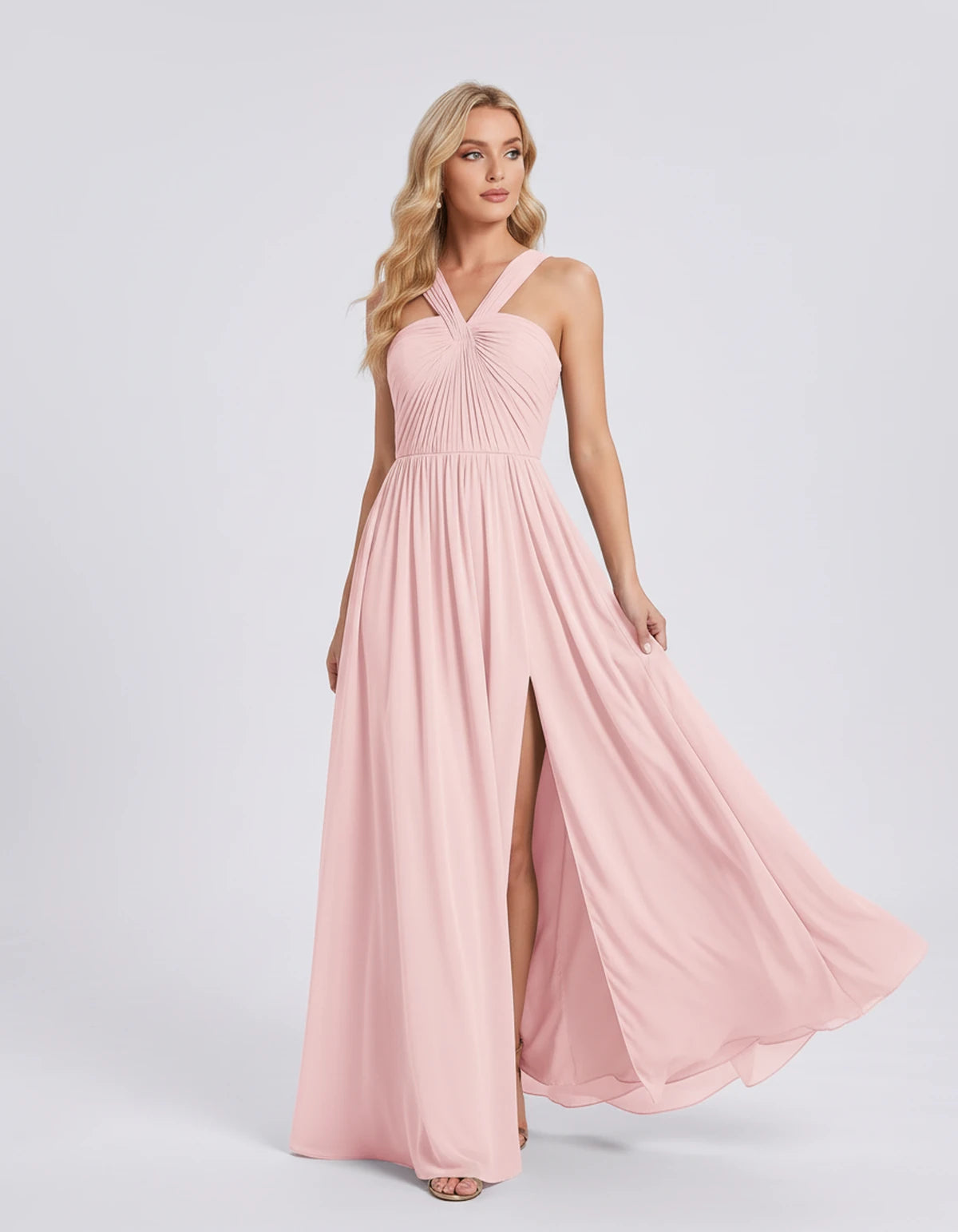 Fabiola Maxi Dress — Blush | SKU: SD-80378-blush-2,SD-80378-blush-4,SD-80378-blush-6,SD-80378-blush-8,SD-80378-blush-10,SD-80378-blush-12,SD-80378-blush-14,SD-80378-blush-16,SD-80378-blush-16W,SD-80378-blush-18W,SD-80378-blush-20W,SD-80378-blush-22W