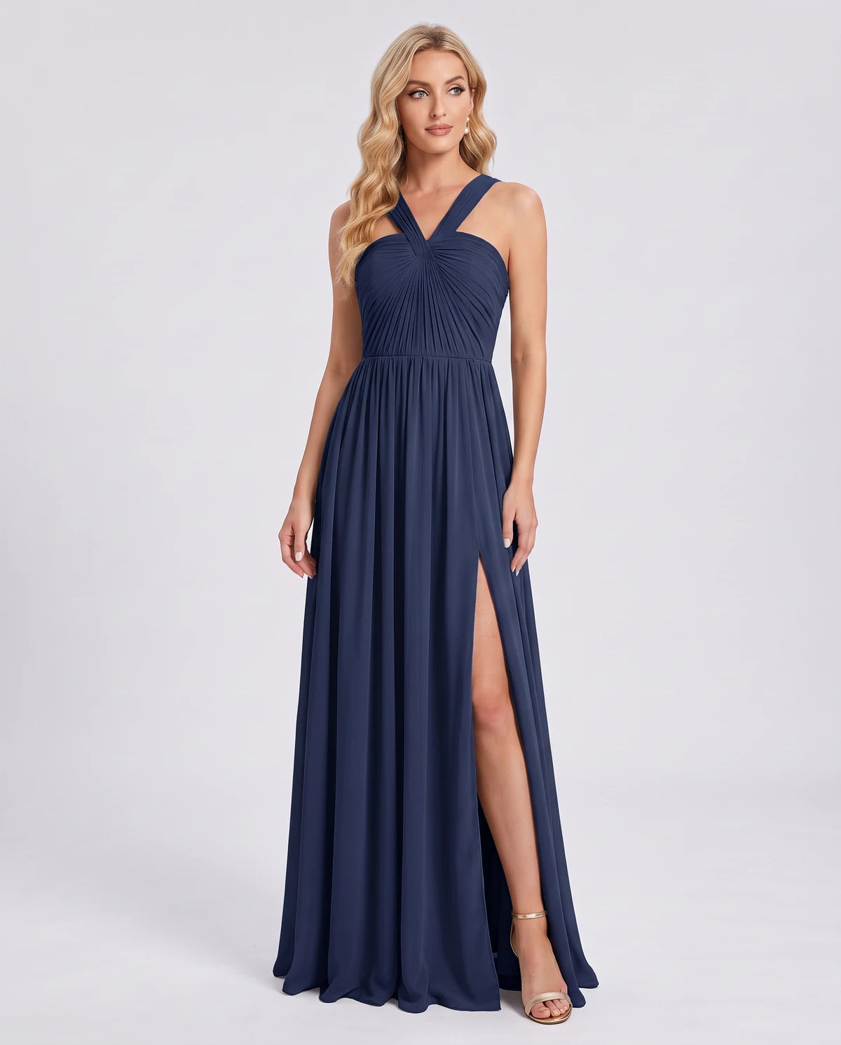 Fabiola Maxi Dress — Navy