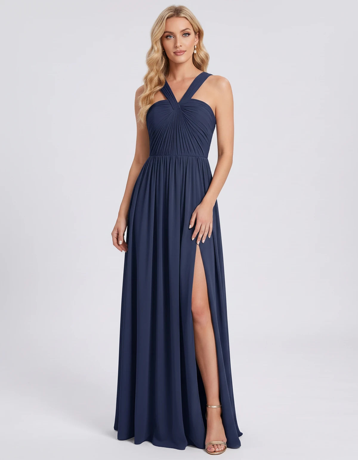 Fabiola Maxi Dress — Navy | SKU: SD-80378-navy-2,SD-80378-navy-4,SD-80378-navy-6,SD-80378-navy-8,SD-80378-navy-10,SD-80378-navy-12,SD-80378-navy-14,SD-80378-navy-16,SD-80378-navy-16W,SD-80378-navy-18W,SD-80378-navy-20W,SD-80378-navy-22W