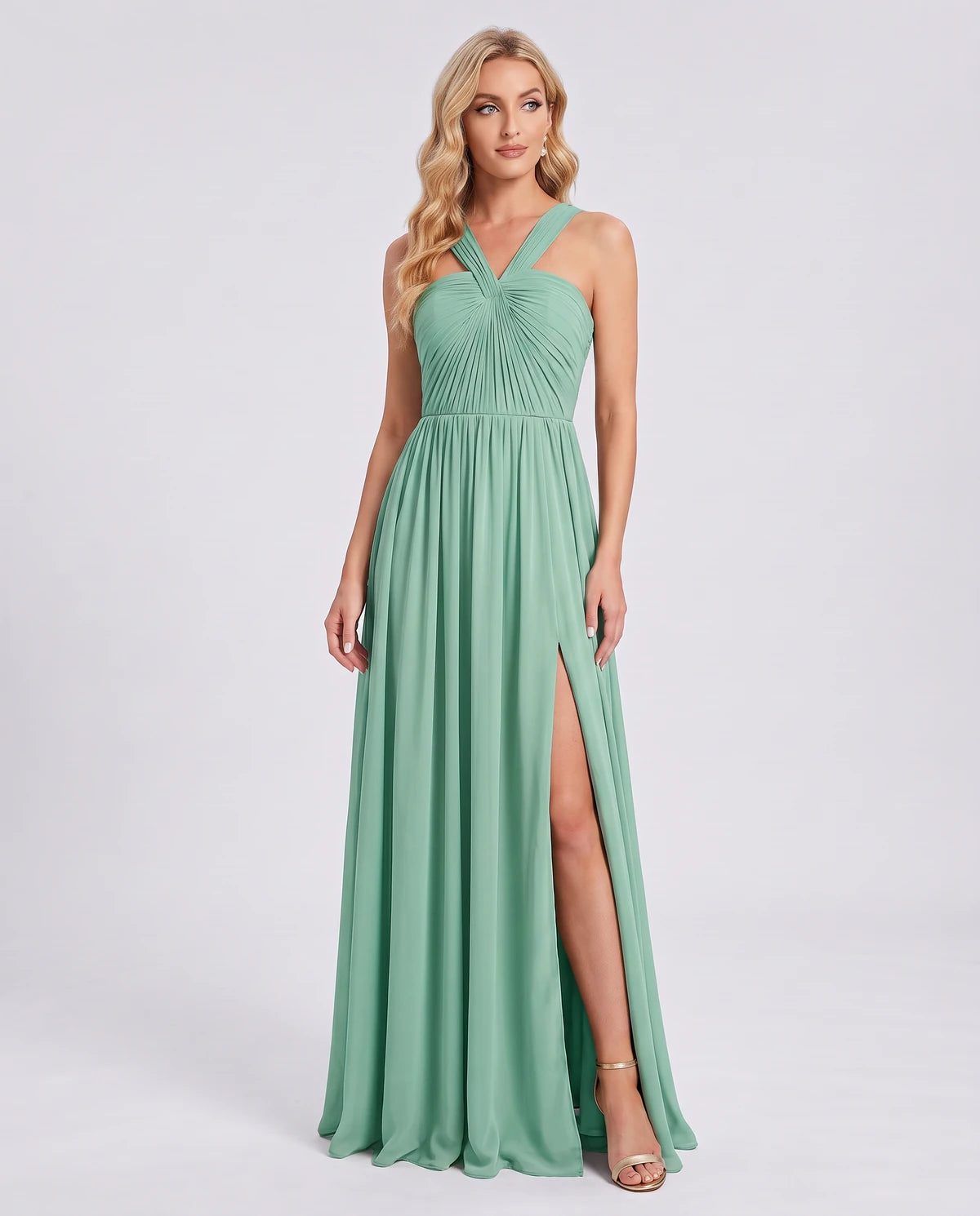Fabiola Maxi Dress — Sage Green