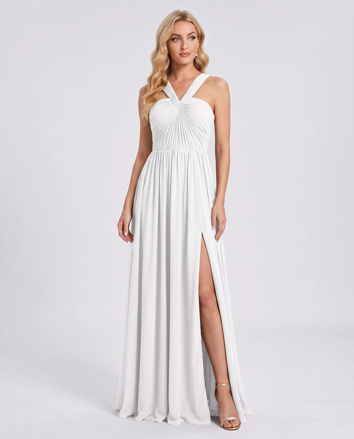 Fabiola Maxi Dress — White