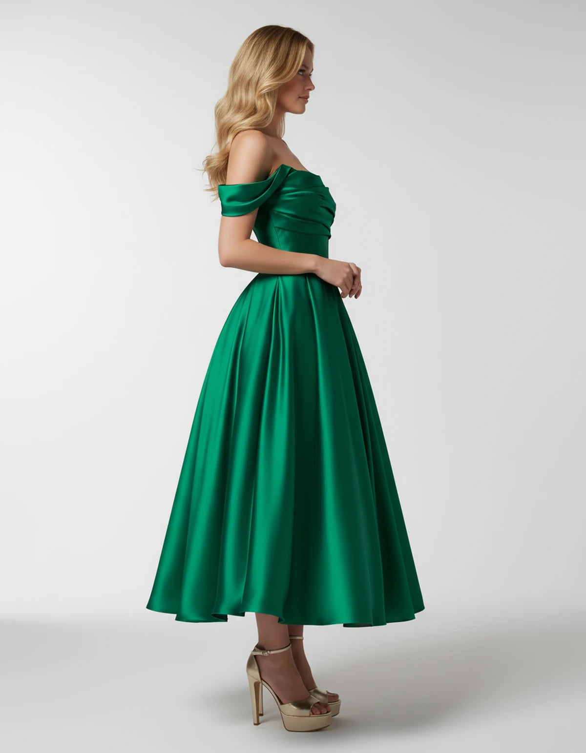 Faustina Midi Dresses — Dark Green | SKU: SD-24487-darkgreen-2,SD-24487-darkgreen-4,SD-24487-darkgreen-6,SD-24487-darkgreen-8,SD-24487-darkgreen-10,SD-24487-darkgreen-12,SD-24487-darkgreen-14,SD-24487-darkgreen-16,SD-24487-darkgreen-16W,SD-24487-darkgreen-18W,SD-24487-darkgreen-20W,SD-24487-darkgreen-22W