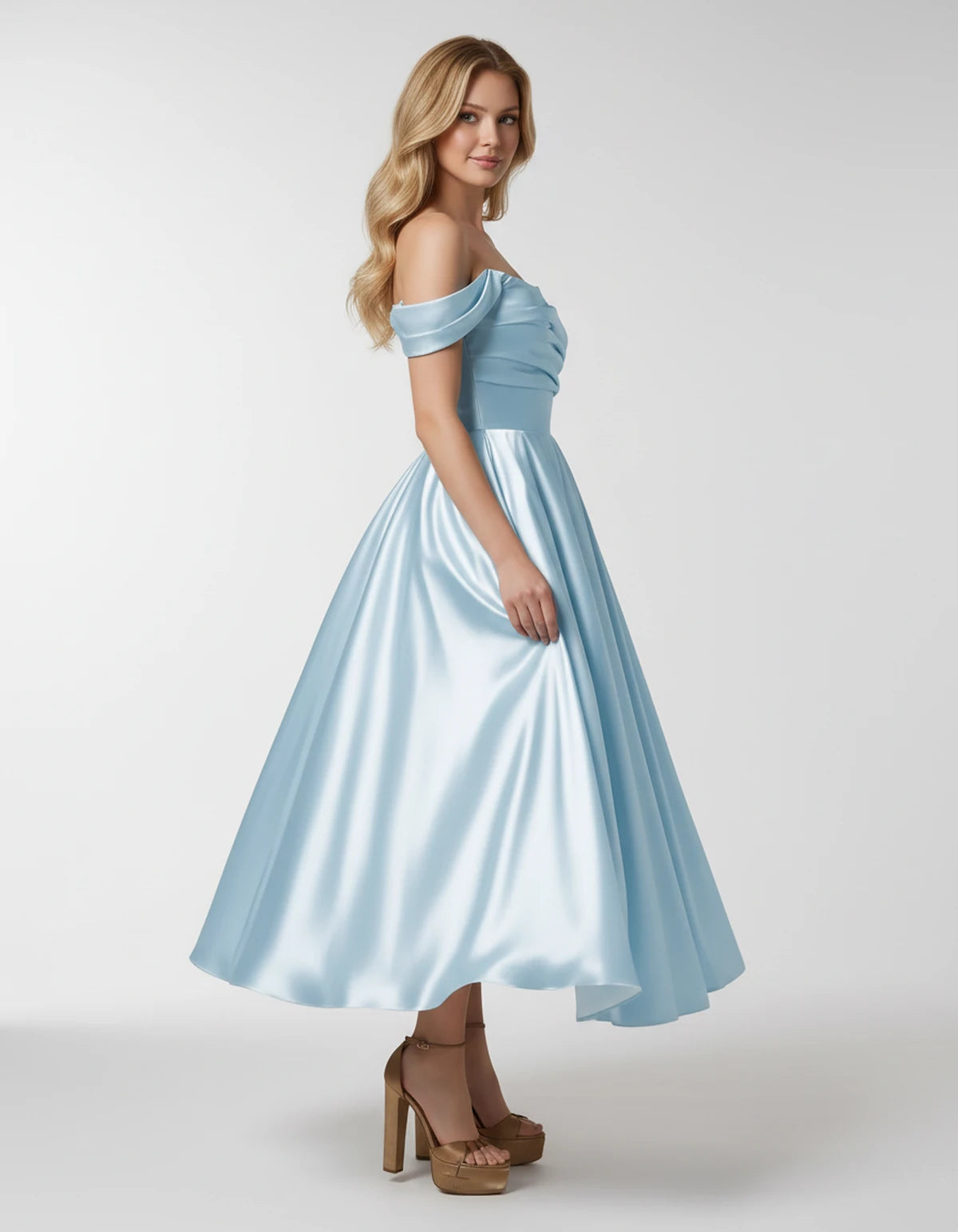 Faustina Midi Dresses — Light Blue | SKU: SD-24487-lightblue-2,SD-24487-lightblue-4,SD-24487-lightblue-6,SD-24487-lightblue-8,SD-24487-lightblue-10,SD-24487-lightblue-12,SD-24487-lightblue-14,SD-24487-lightblue-16,SD-24487-lightblue-16W,SD-24487-lightblue-18W,SD-24487-lightblue-20W,SD-24487-lightblue-22W