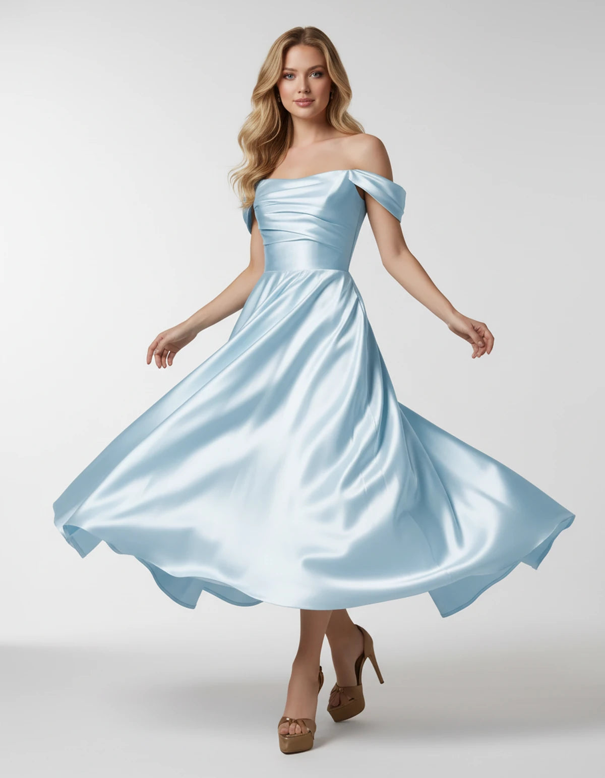 Faustina Midi Dresses — Light Blue | SKU: SD-24487-lightblue-2,SD-24487-lightblue-4,SD-24487-lightblue-6,SD-24487-lightblue-8,SD-24487-lightblue-10,SD-24487-lightblue-12,SD-24487-lightblue-14,SD-24487-lightblue-16,SD-24487-lightblue-16W,SD-24487-lightblue-18W,SD-24487-lightblue-20W,SD-24487-lightblue-22W