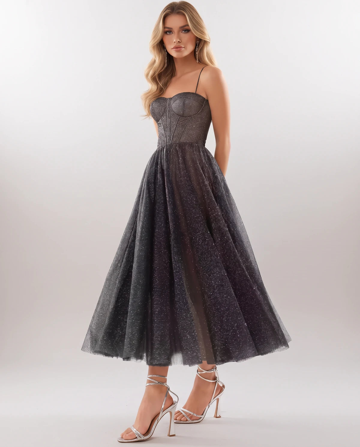 Filomena Midi Dresses — Black