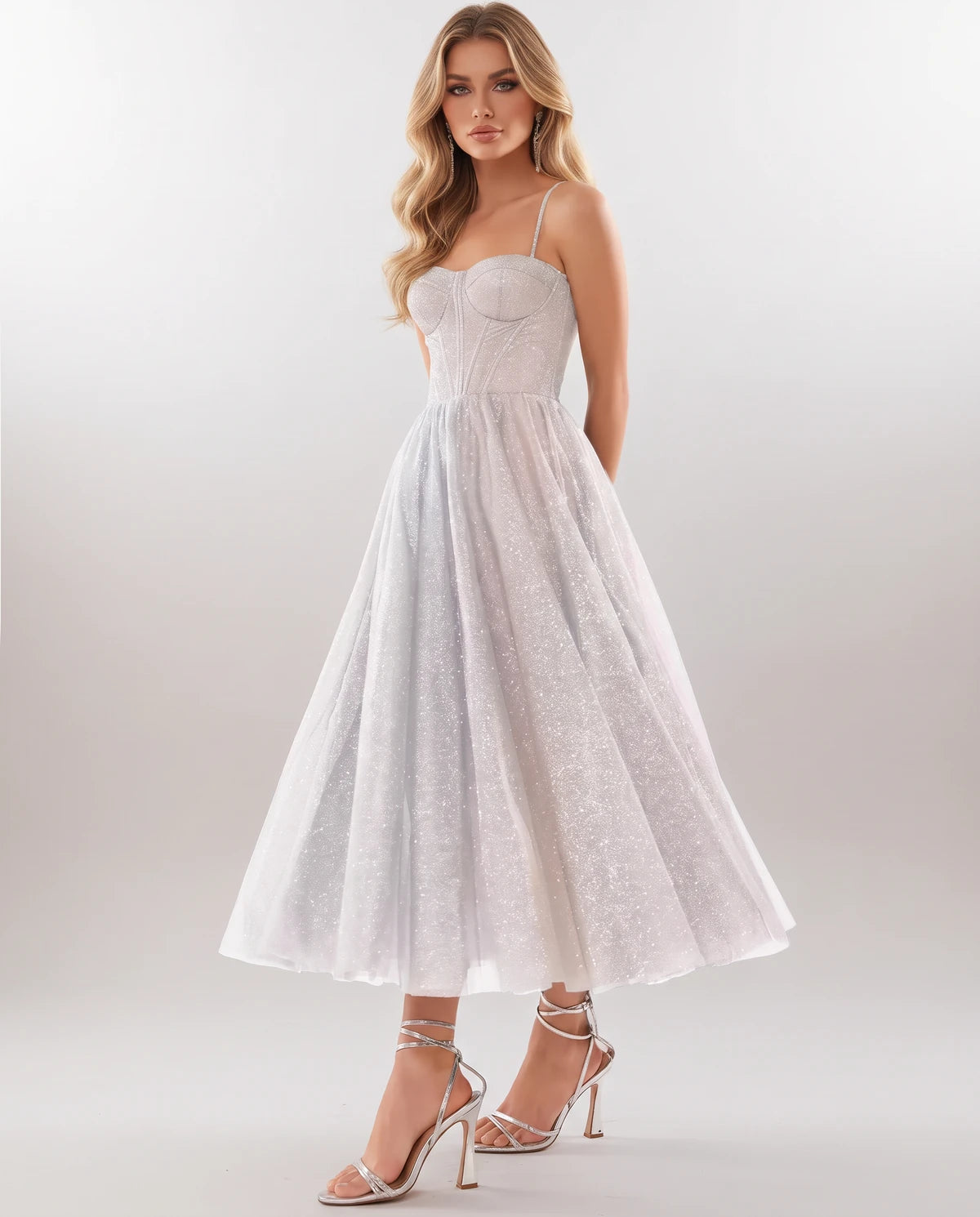 Filomena Midi Dresses — White