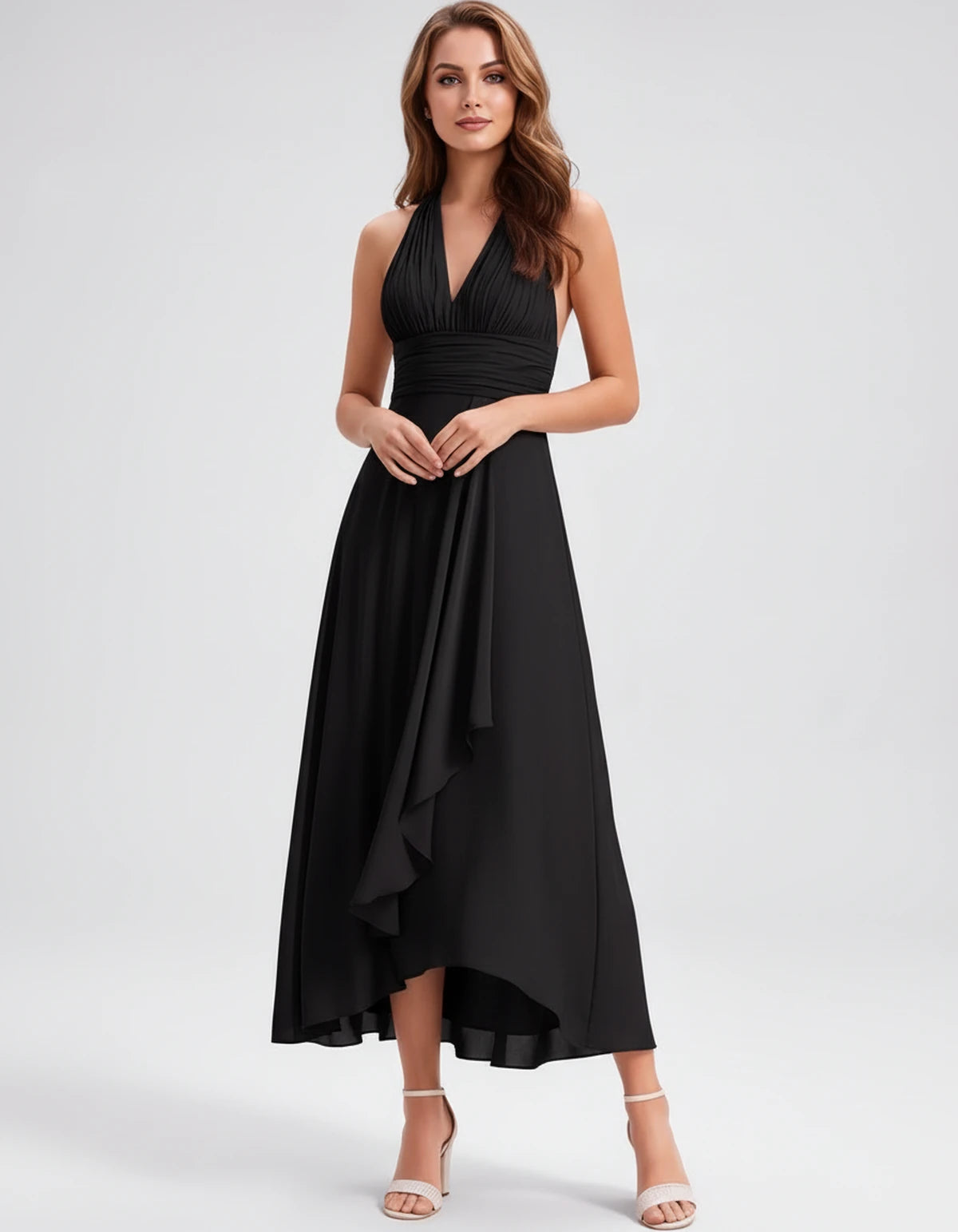 Francesca Maxi Dress — Black | SKU: SD-32066-black-2,SD-32066-black-4,SD-32066-black-6,SD-32066-black-8,SD-32066-black-10,SD-32066-black-12,SD-32066-black-14,SD-32066-black-16,SD-32066-black-16W,SD-32066-black-18W,SD-32066-black-20W,SD-32066-black-22W