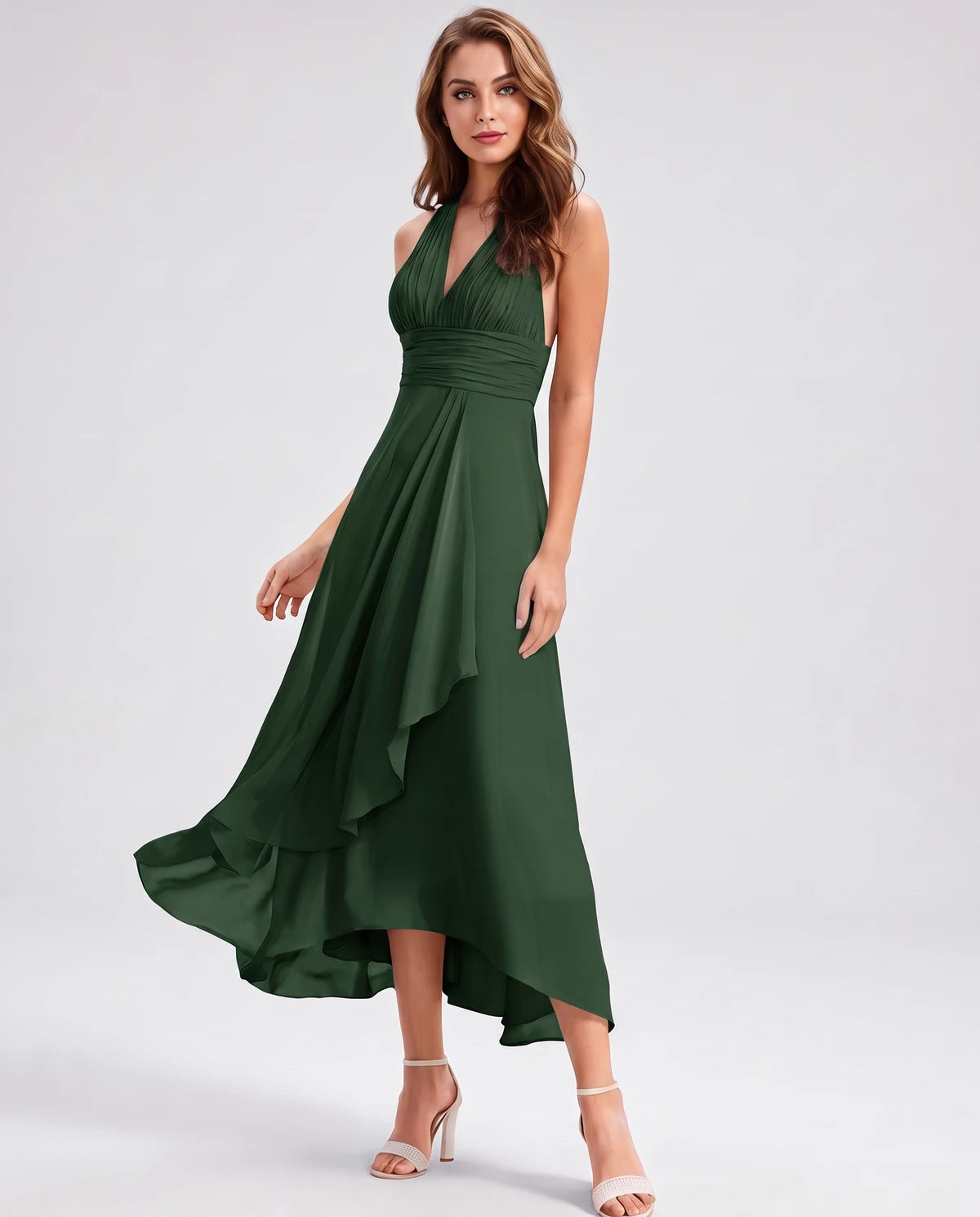 Francesca Maxi Dress — Green