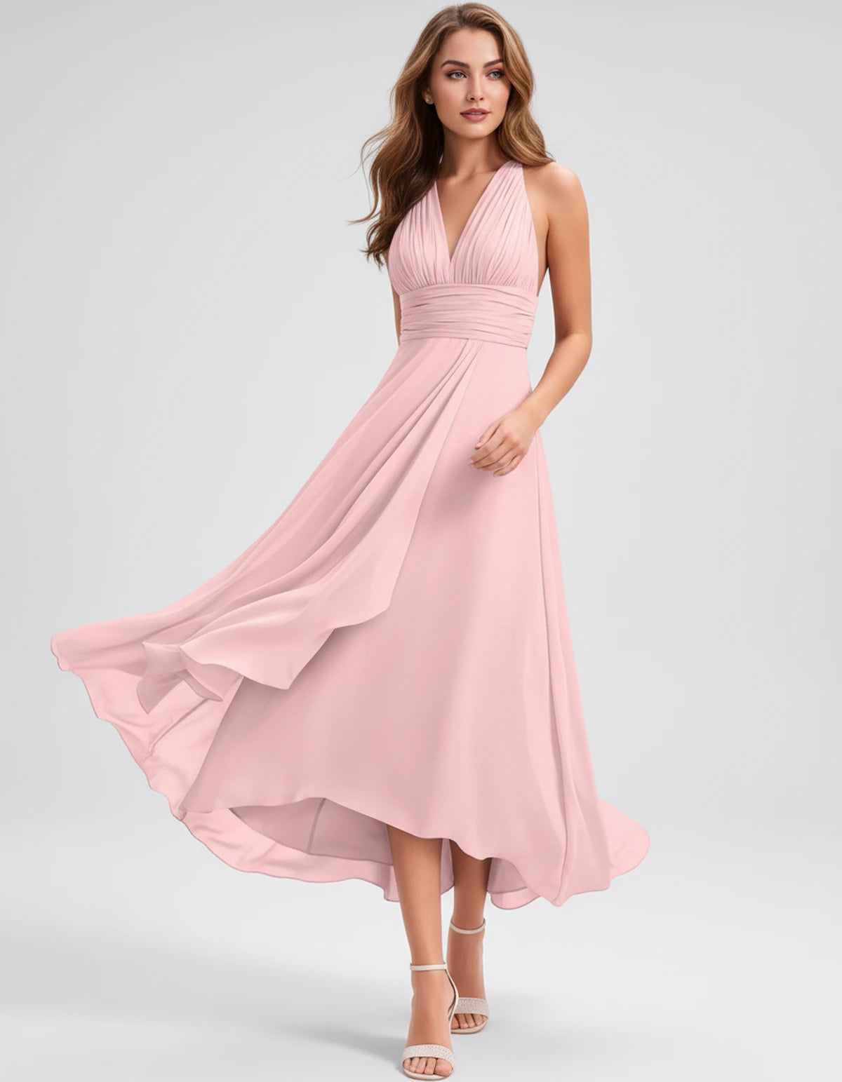 Francesca Maxi Dress — Pink | SKU: SD-32066-pink-2,SD-32066-pink-4,SD-32066-pink-6,SD-32066-pink-8,SD-32066-pink-10,SD-32066-pink-12,SD-32066-pink-14,SD-32066-pink-16,SD-32066-pink-16W,SD-32066-pink-18W,SD-32066-pink-20W,SD-32066-pink-22W