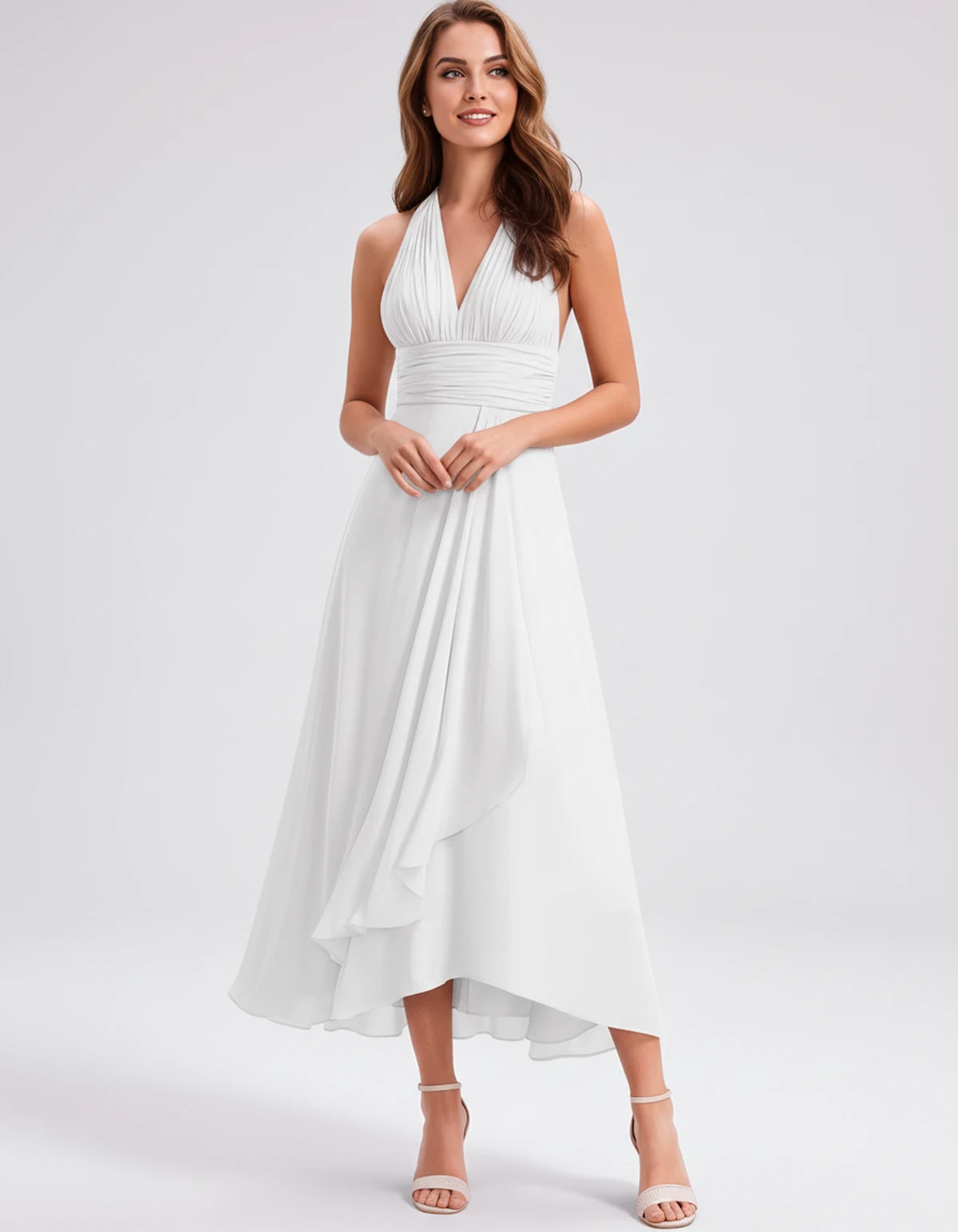 Francesca Maxi Dress — White | SKU: SD-32066-white-2,SD-32066-white-4,SD-32066-white-6,SD-32066-white-8,SD-32066-white-10,SD-32066-white-12,SD-32066-white-14,SD-32066-white-16,SD-32066-white-16W,SD-32066-white-18W,SD-32066-white-20W,SD-32066-white-22W
